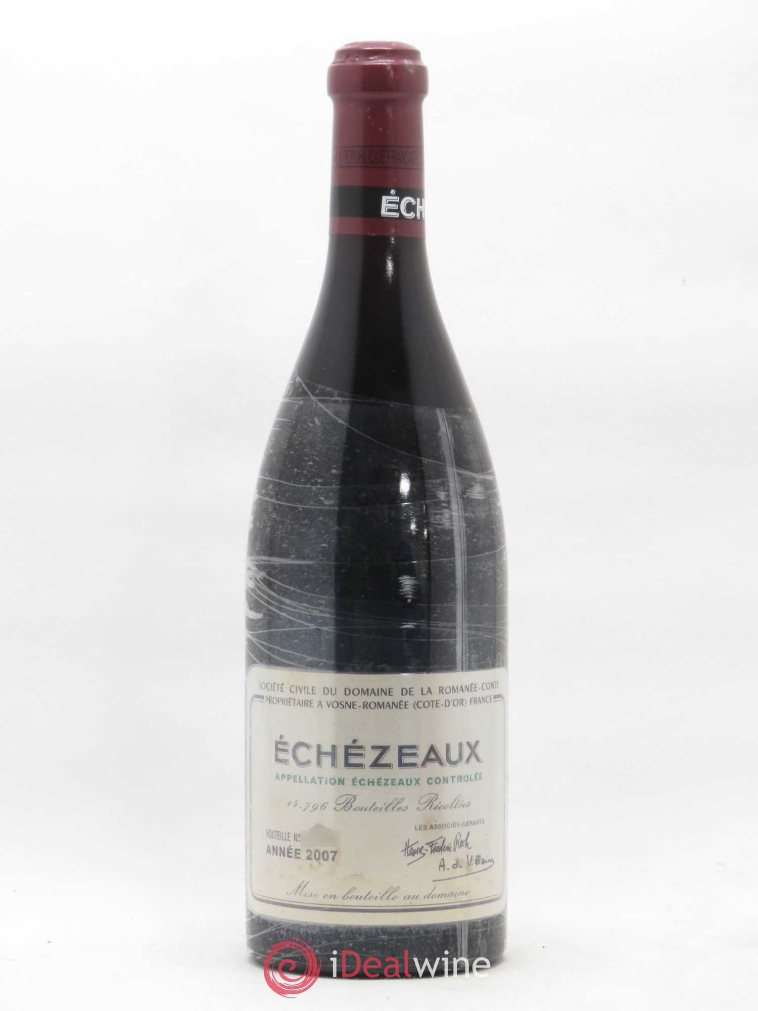 Echezeaux Grand Cru Domaine de la Romanée-Conti 2007 - Lot de 1 bouteille - 0