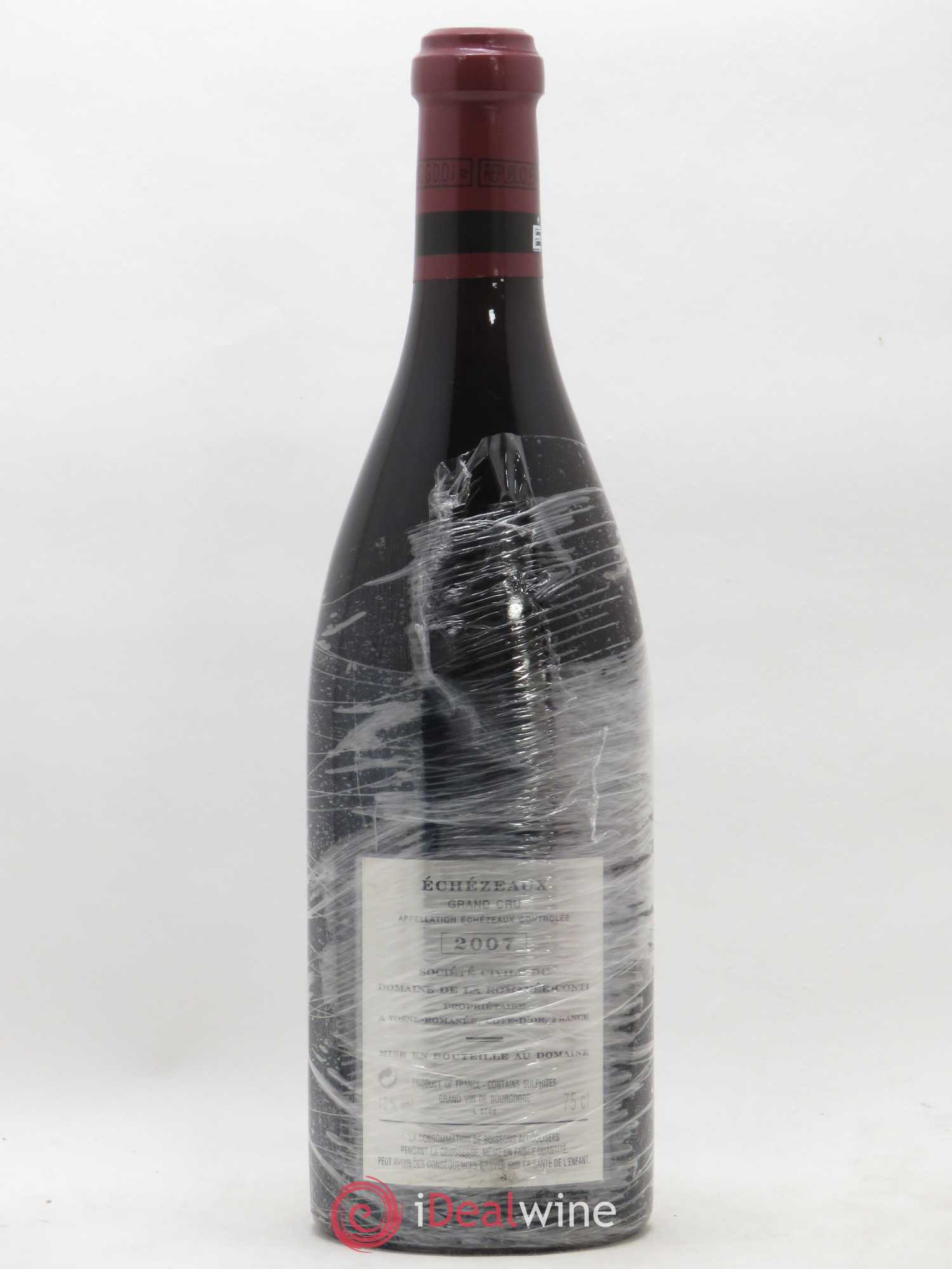 Echezeaux Grand Cru Domaine de la Romanée-Conti 2007 - Lot de 1 bouteille - 1