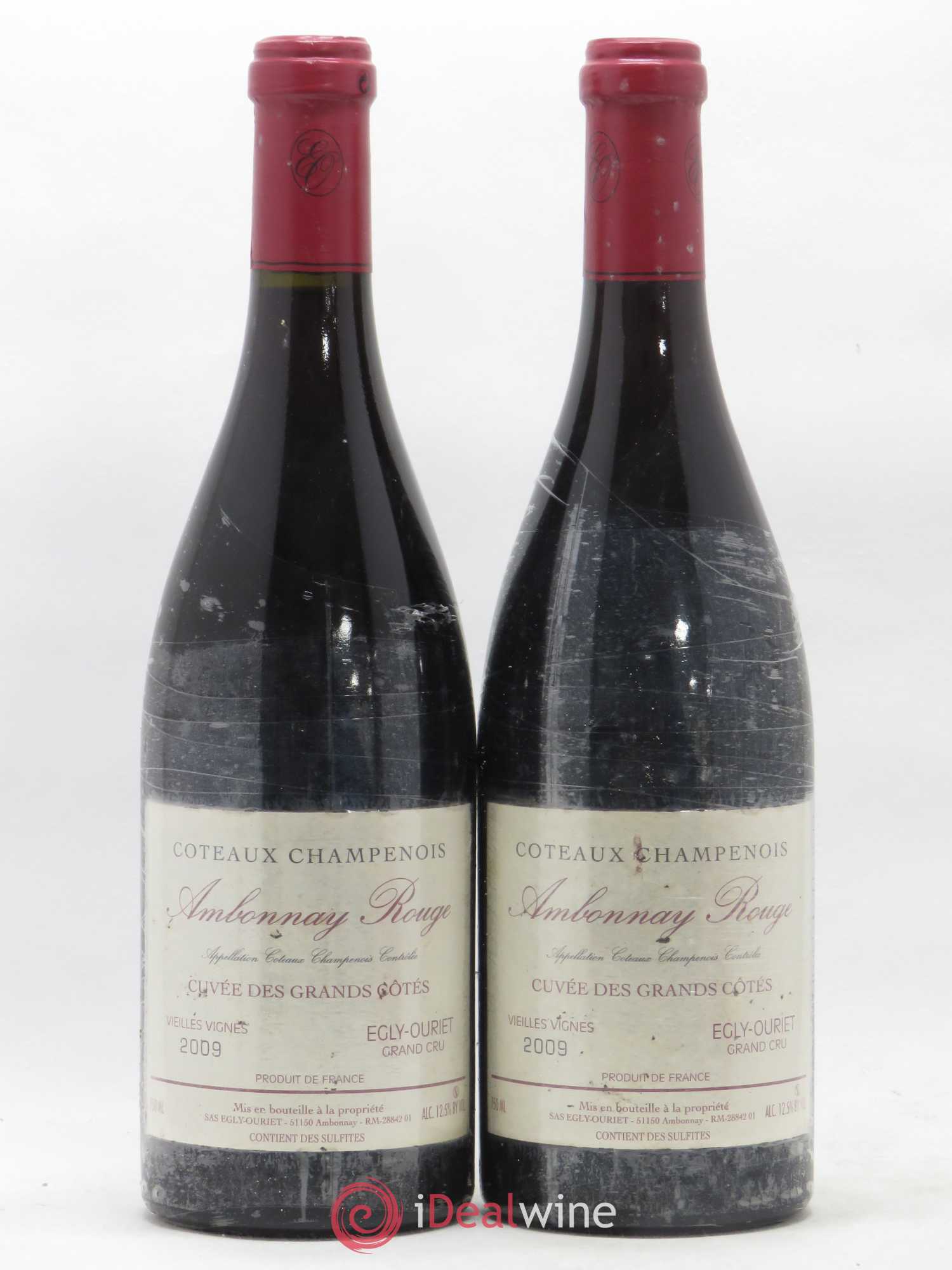 Ambonnay Cuvée des Grands Côtés VV Grand Cru Egly-Ouriet 2009 - Lot de 2 bouteilles - 0