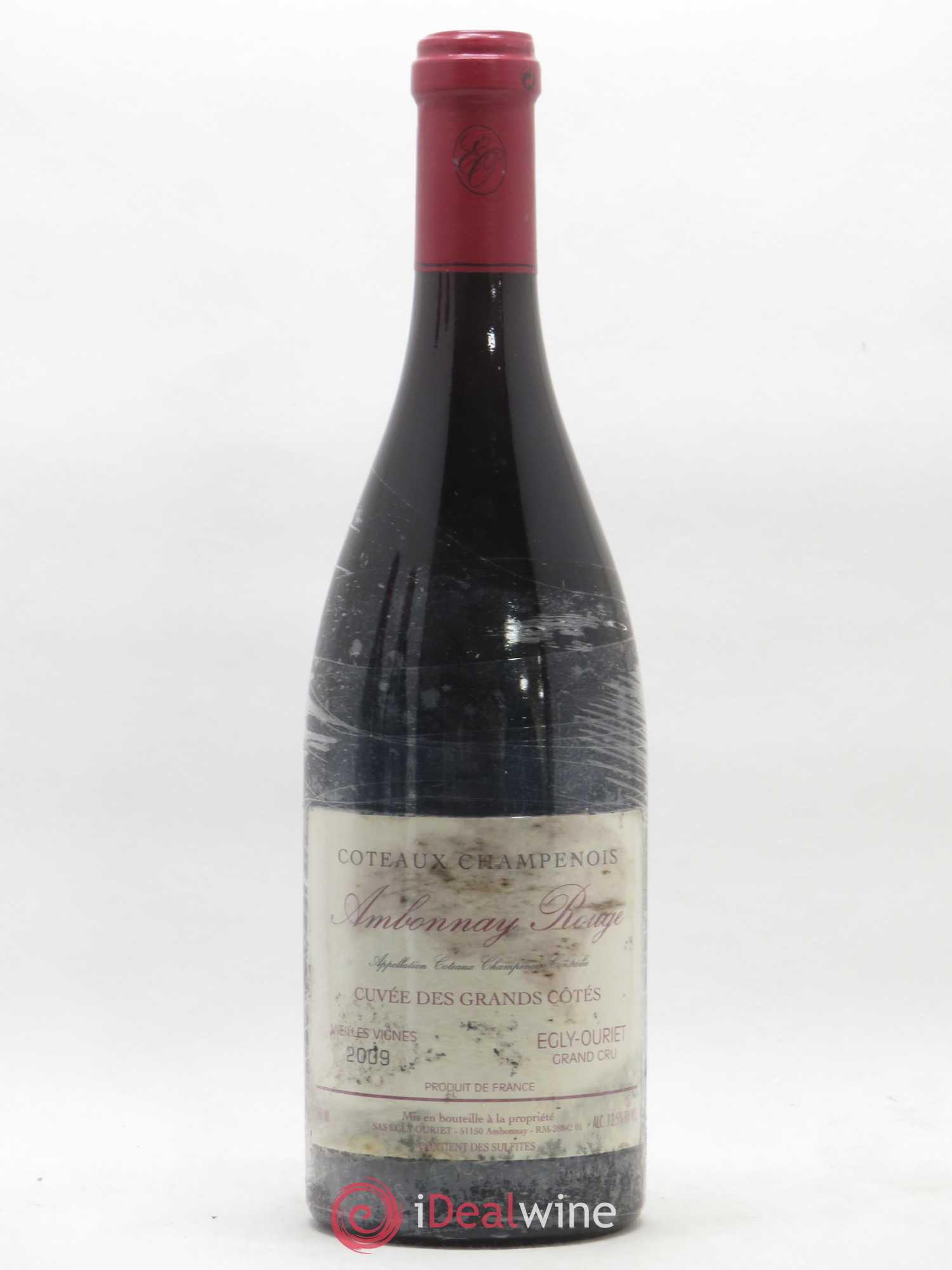 Ambonnay Cuvée des Grands Côtés VV Grand Cru Egly-Ouriet 2009 - Lot de 1 bouteille - 0