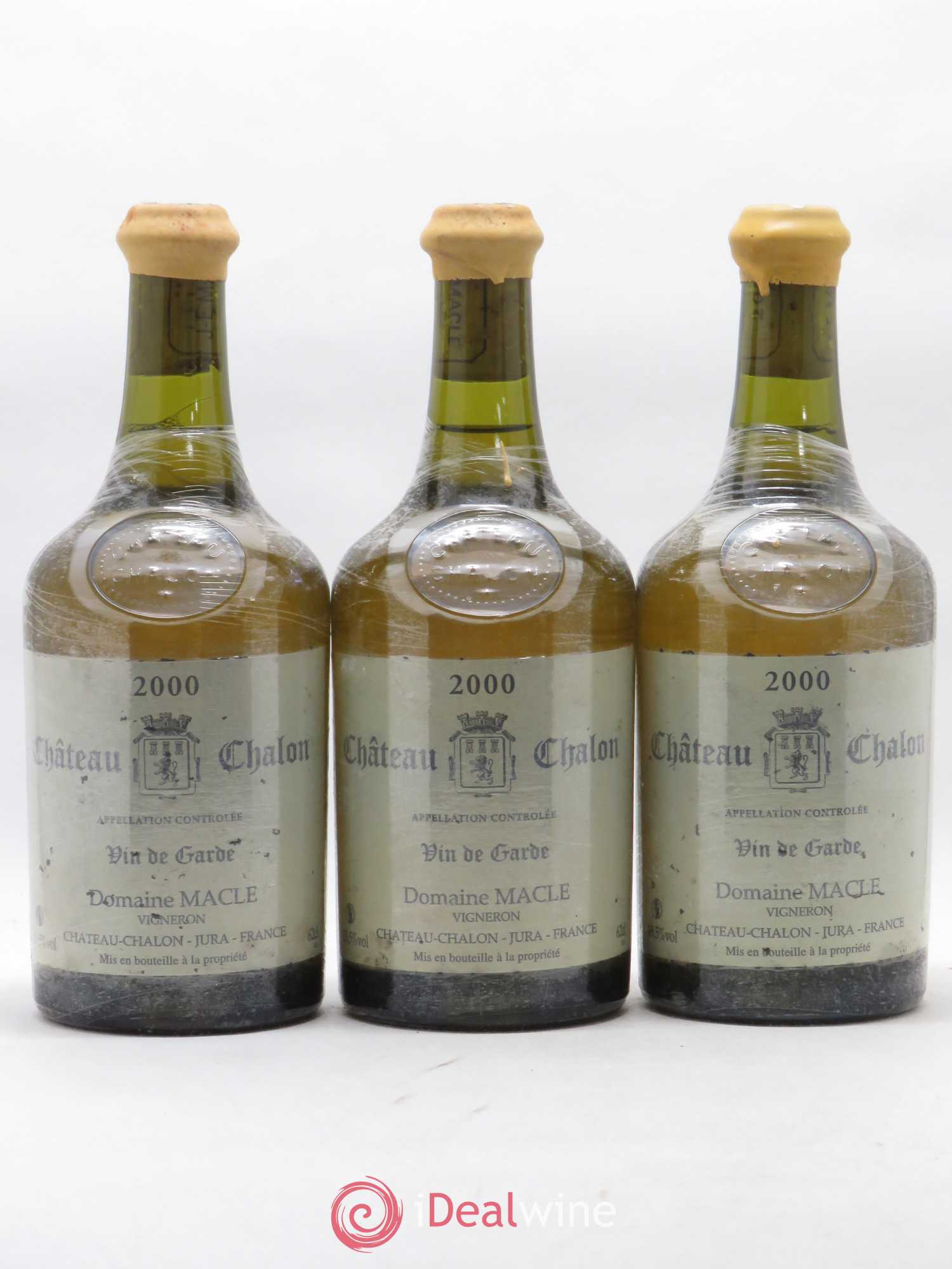 Château-Chalon Jean Macle 2000 - Lot de 3 bouteilles - 0