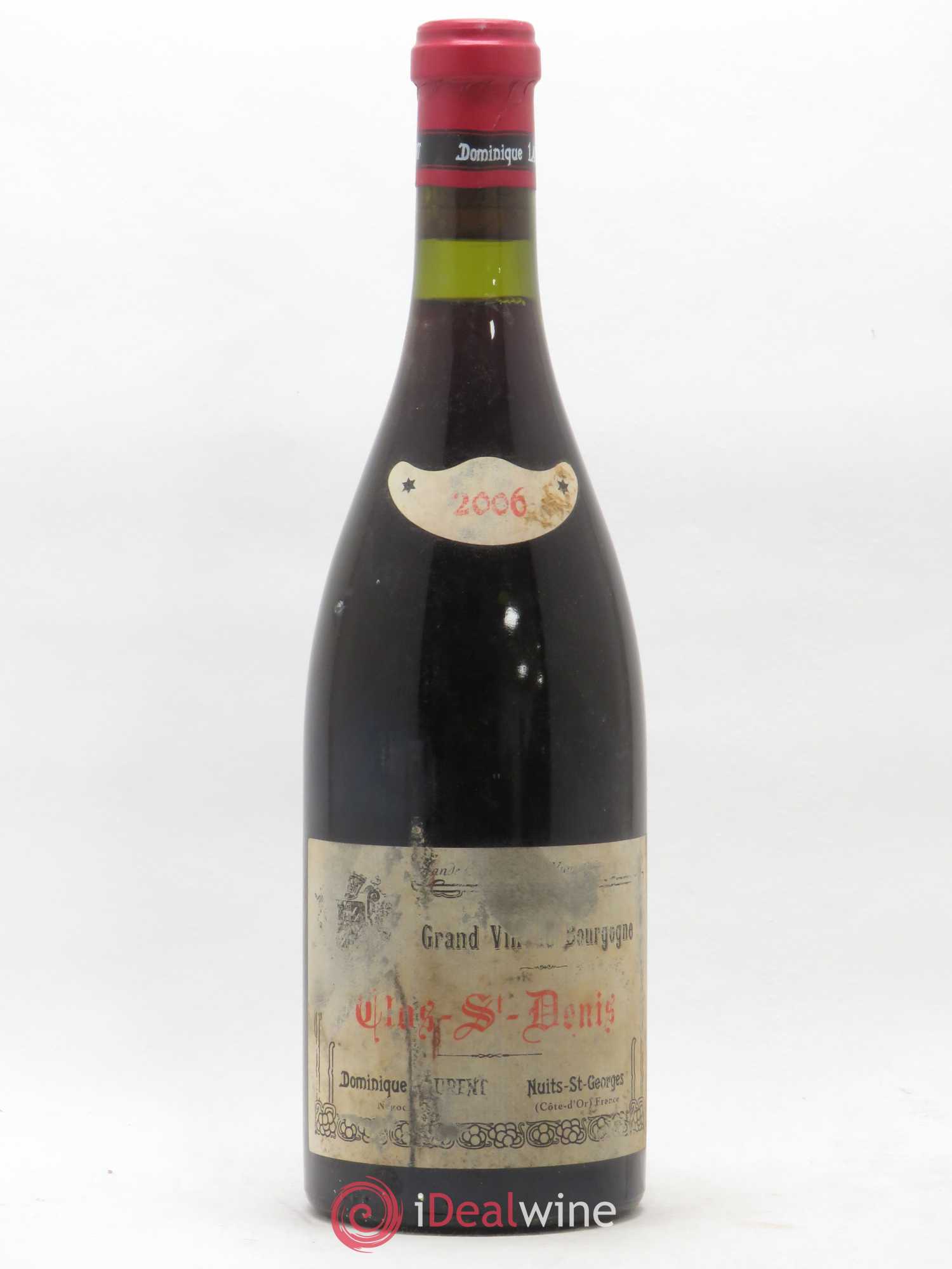 Clos Saint-Denis Grand Cru Dominique Laurent 2006 - Lot de 1 bouteille - 0