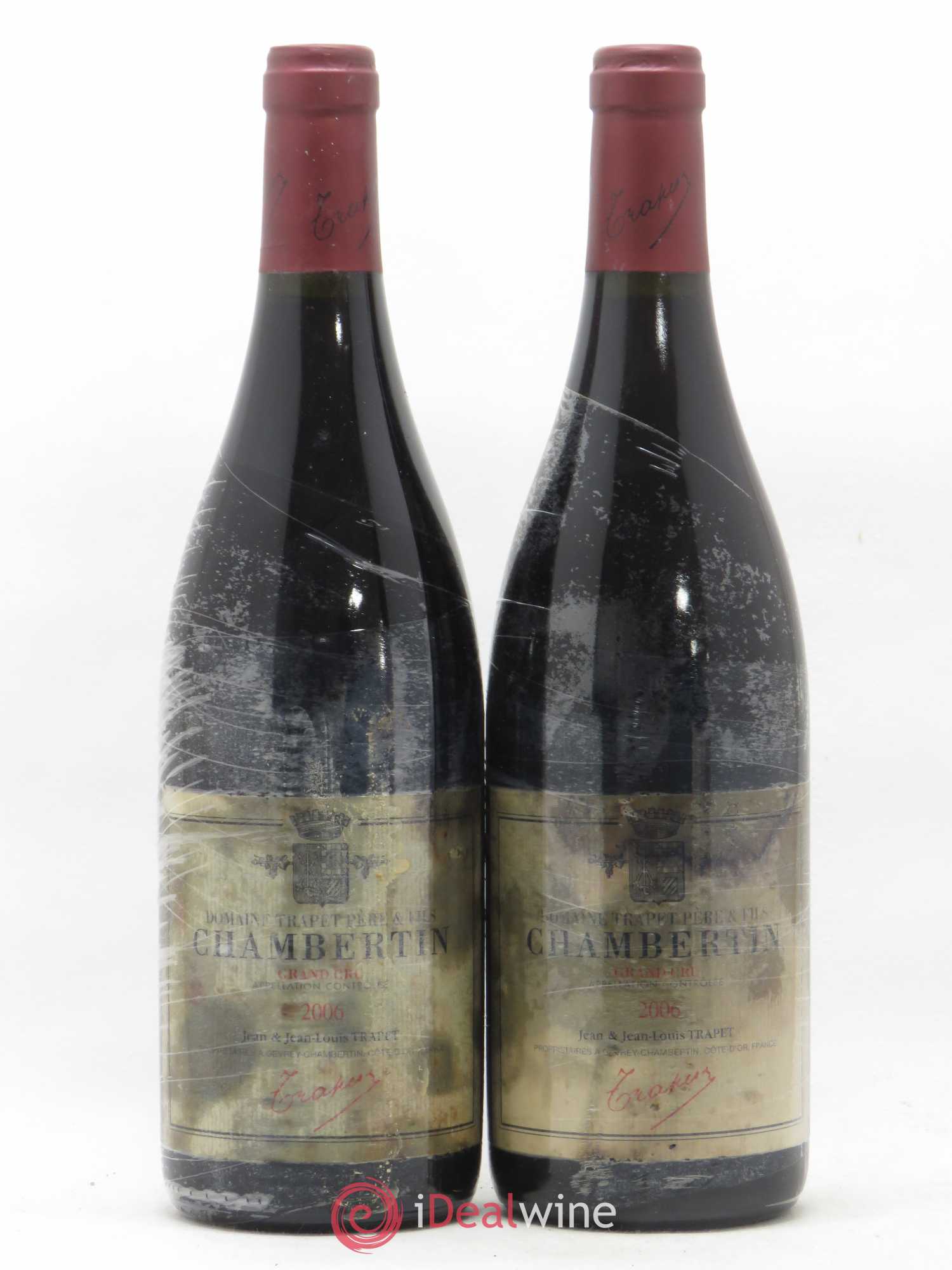 Chambertin Grand Cru Domaine Trapet 2006 - Lot de 2 bouteilles - 0
