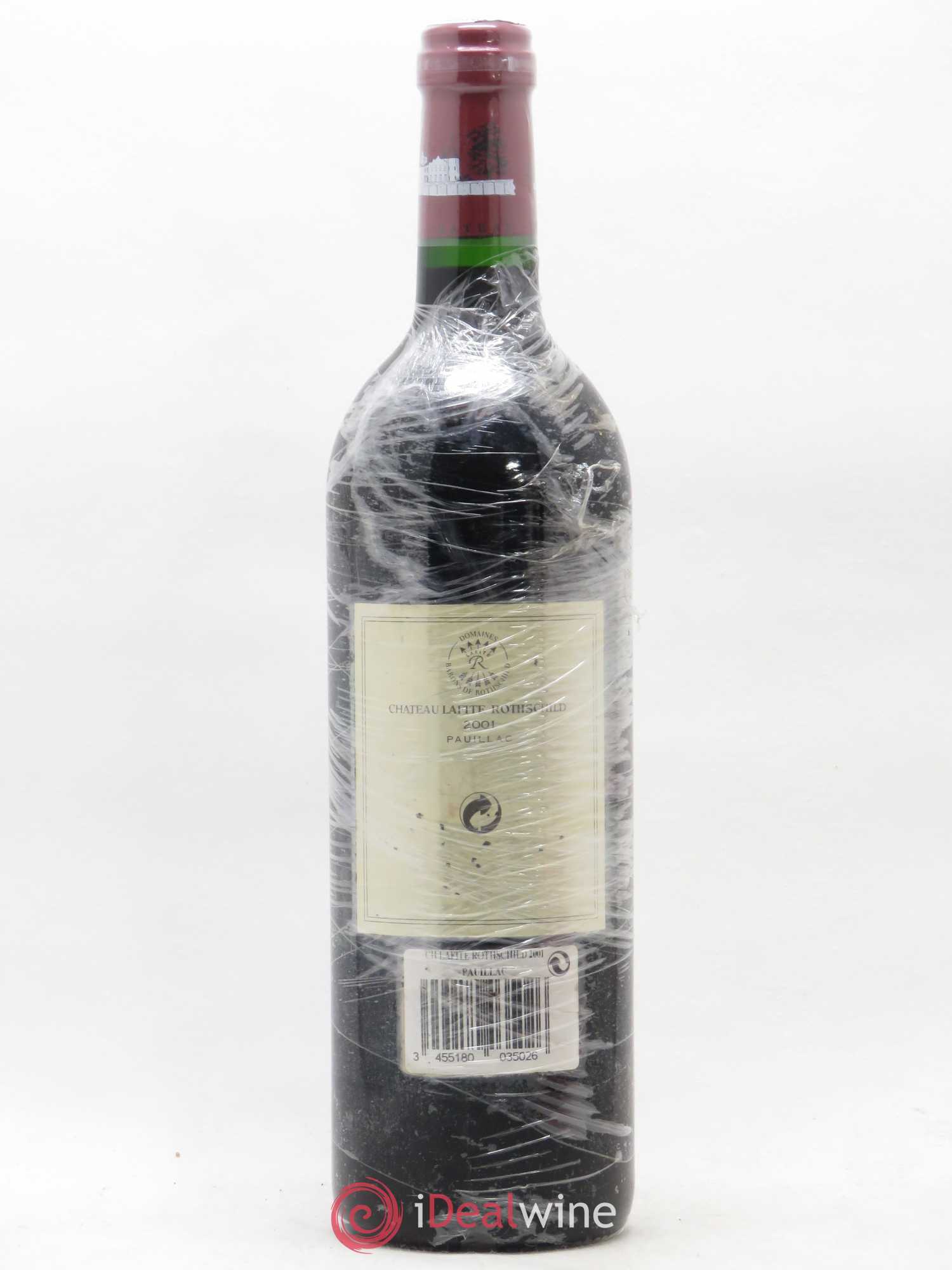 Château Lafite Rothschild 1er Grand Cru Classé 2001 - Lot de 1 bouteille - 1
