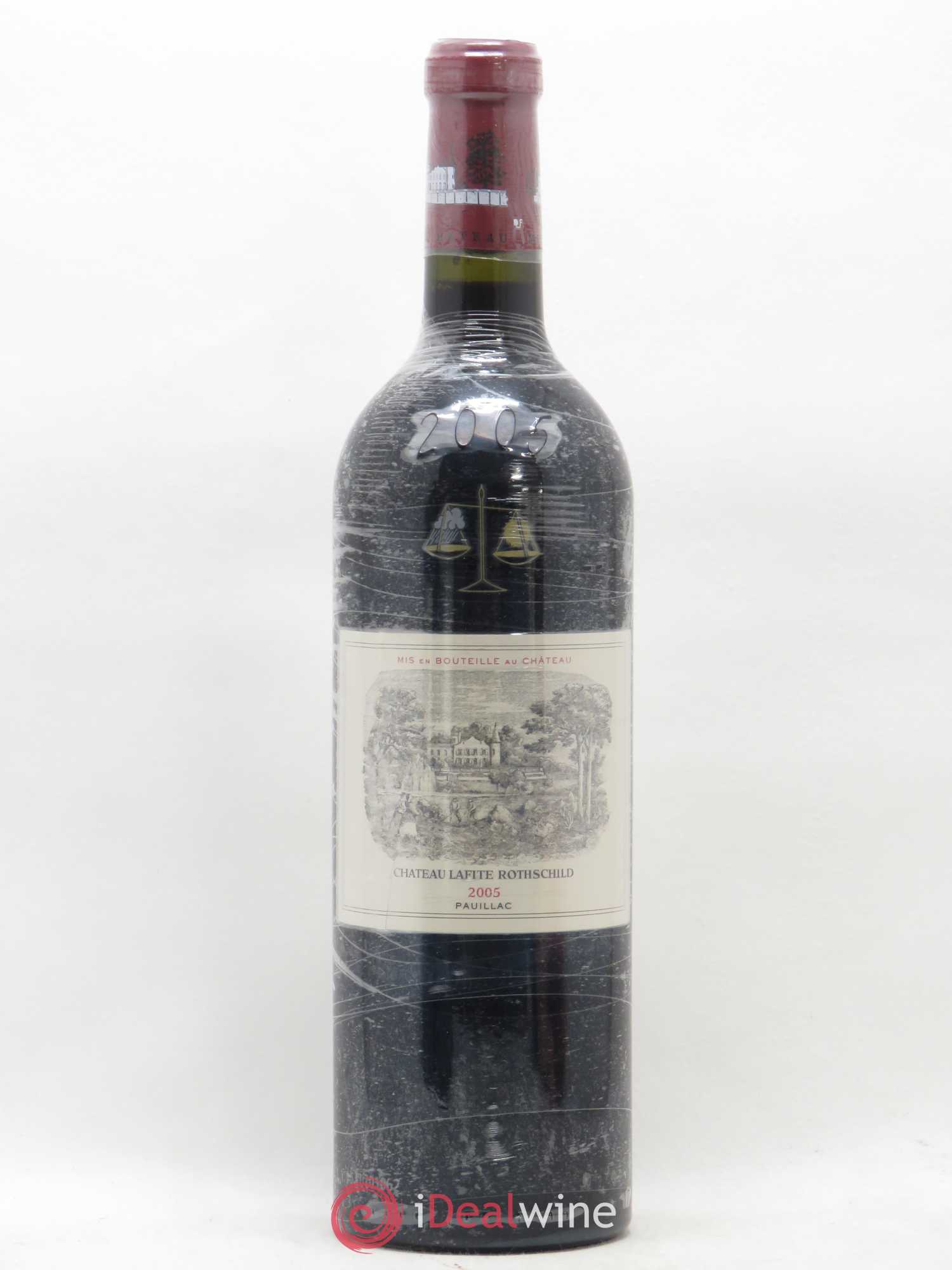 Château Lafite Rothschild 1er Grand Cru Classé 2005 - Lot de 1 bouteille - 0