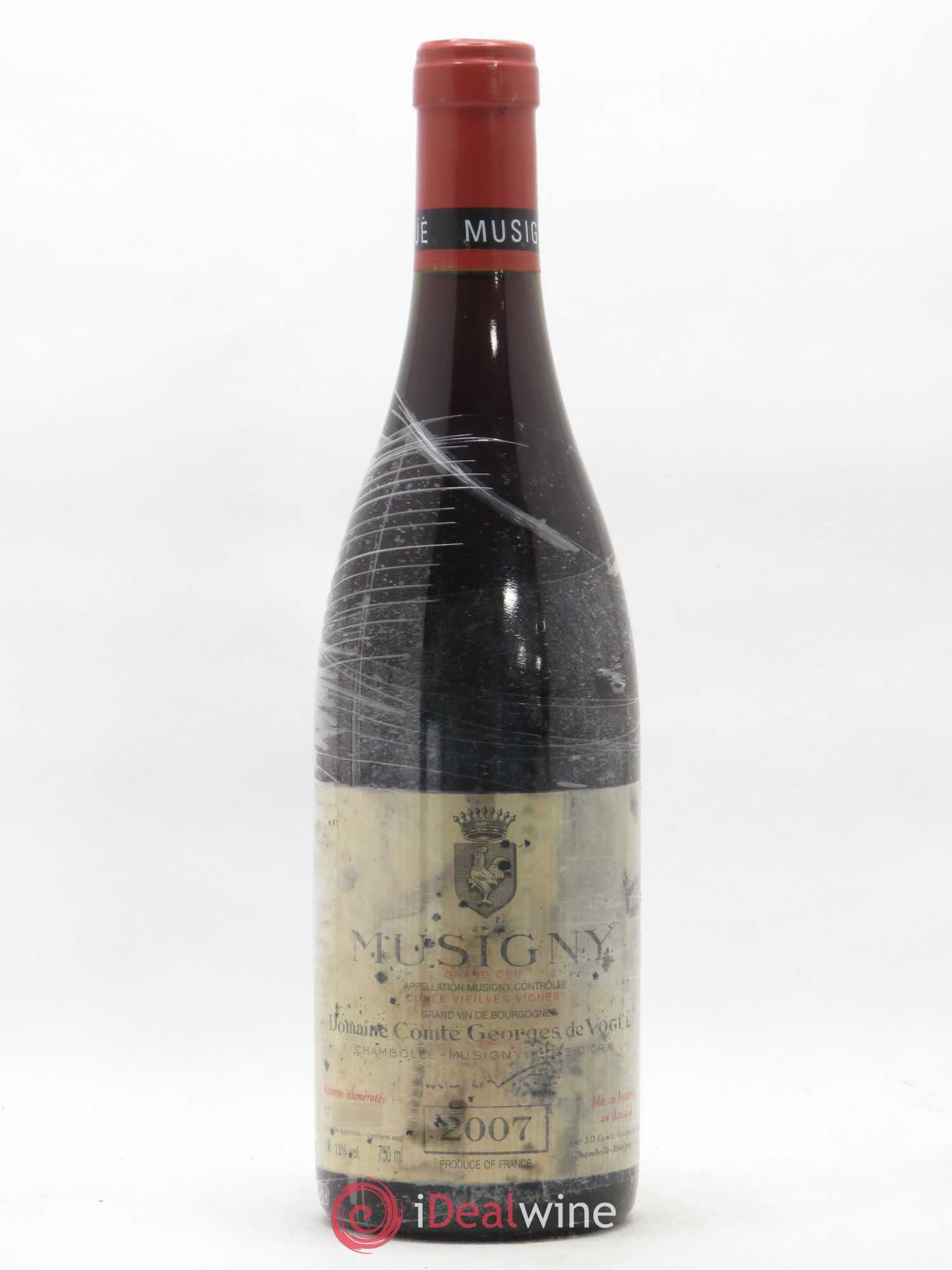 Musigny Grand Cru Cuvée Vieilles Vignes Comte Georges de Vogüé 2007 - Lot de 1 bouteille - 0