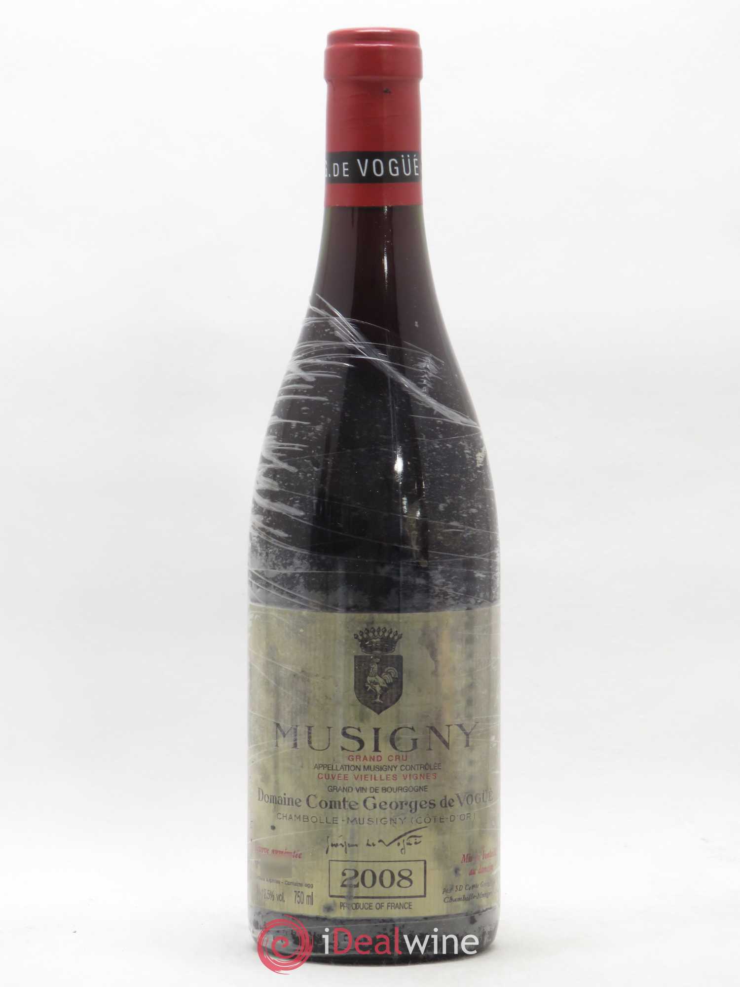 Musigny Grand Cru Cuvée Vieilles Vignes Comte Georges de Vogüé 2008 - Lot de 1 bouteille - 0