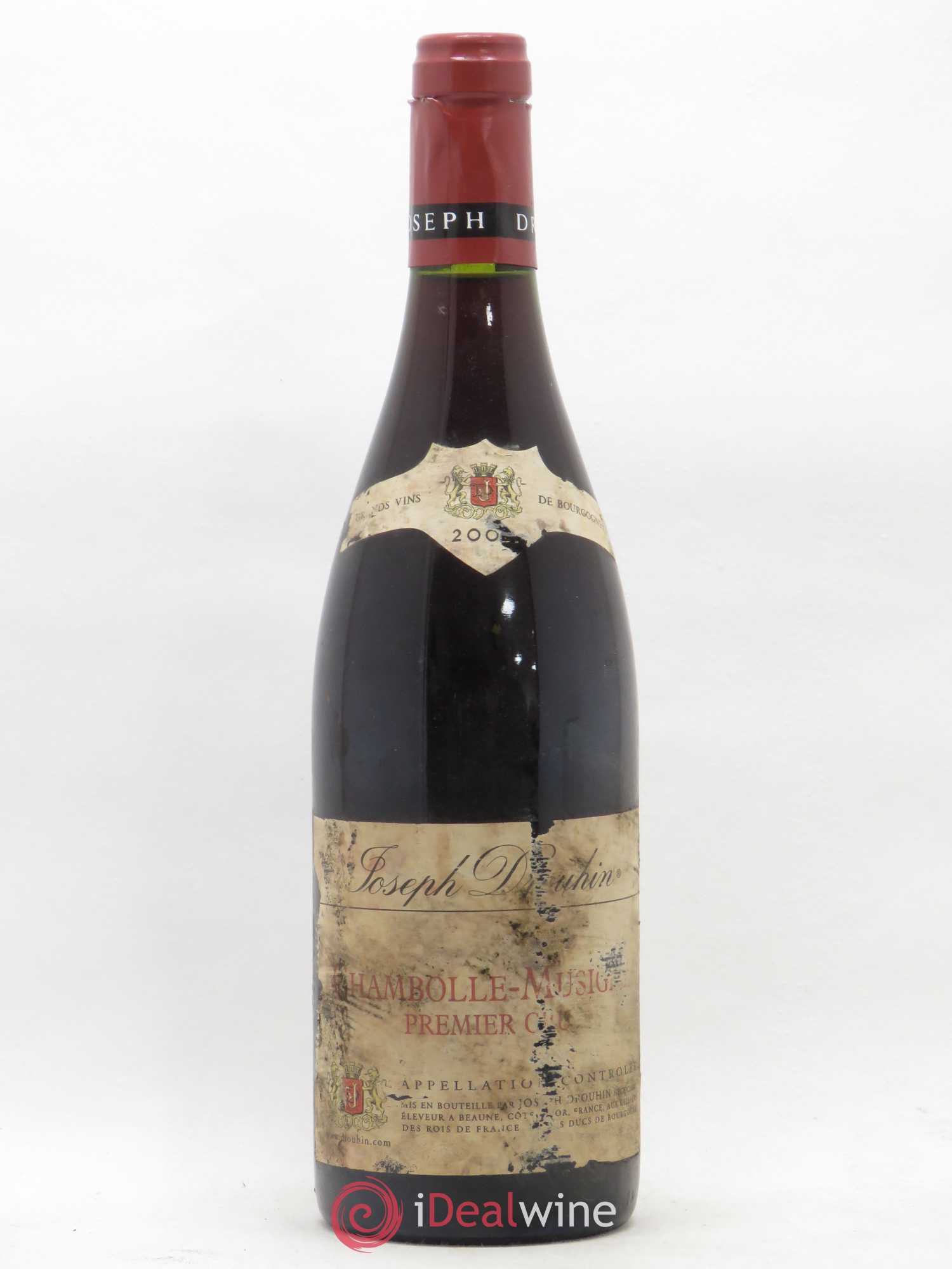 Chambolle-Musigny 1er Cru Joseph Drouhin 2005 - Lot de 1 bouteille - 0