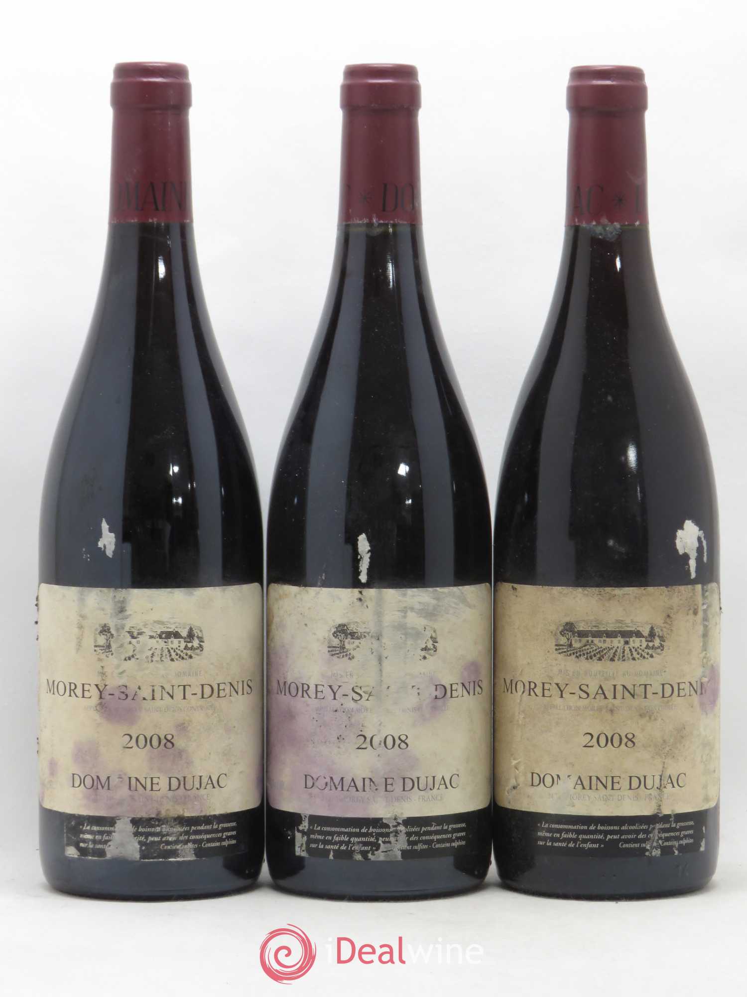 Morey-Saint-Denis Dujac (Domaine) 2008 - Lot de 3 bouteilles - 0