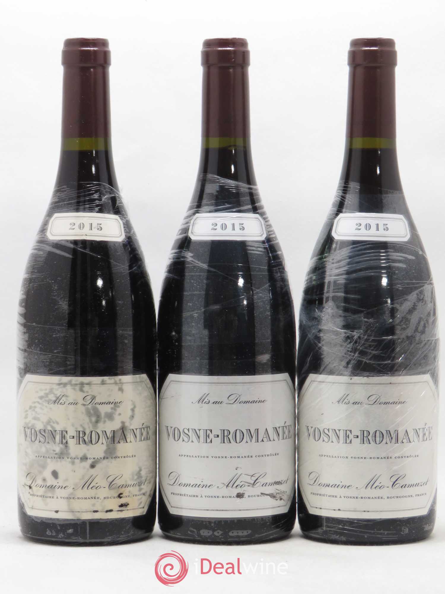 Vosne-Romanée Méo-Camuzet (Domaine) 2015 - Lot de 3 bouteilles - 0