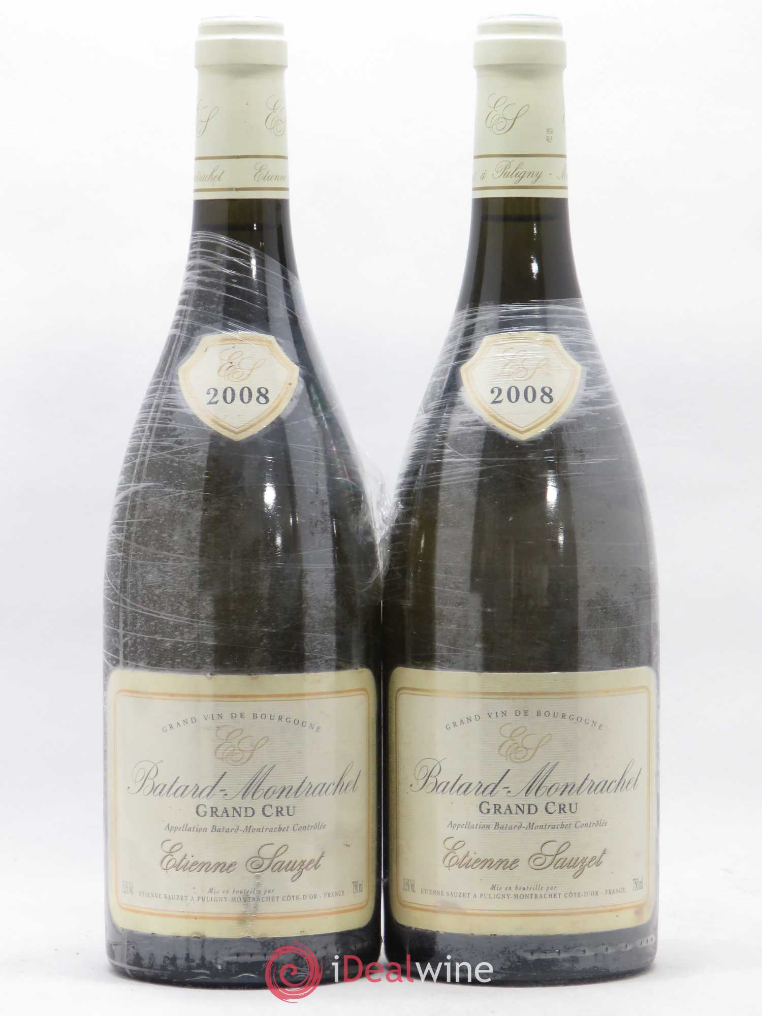 Bâtard-Montrachet Grand Cru Etienne Sauzet 2008 - Lot de 2 bouteilles - 0