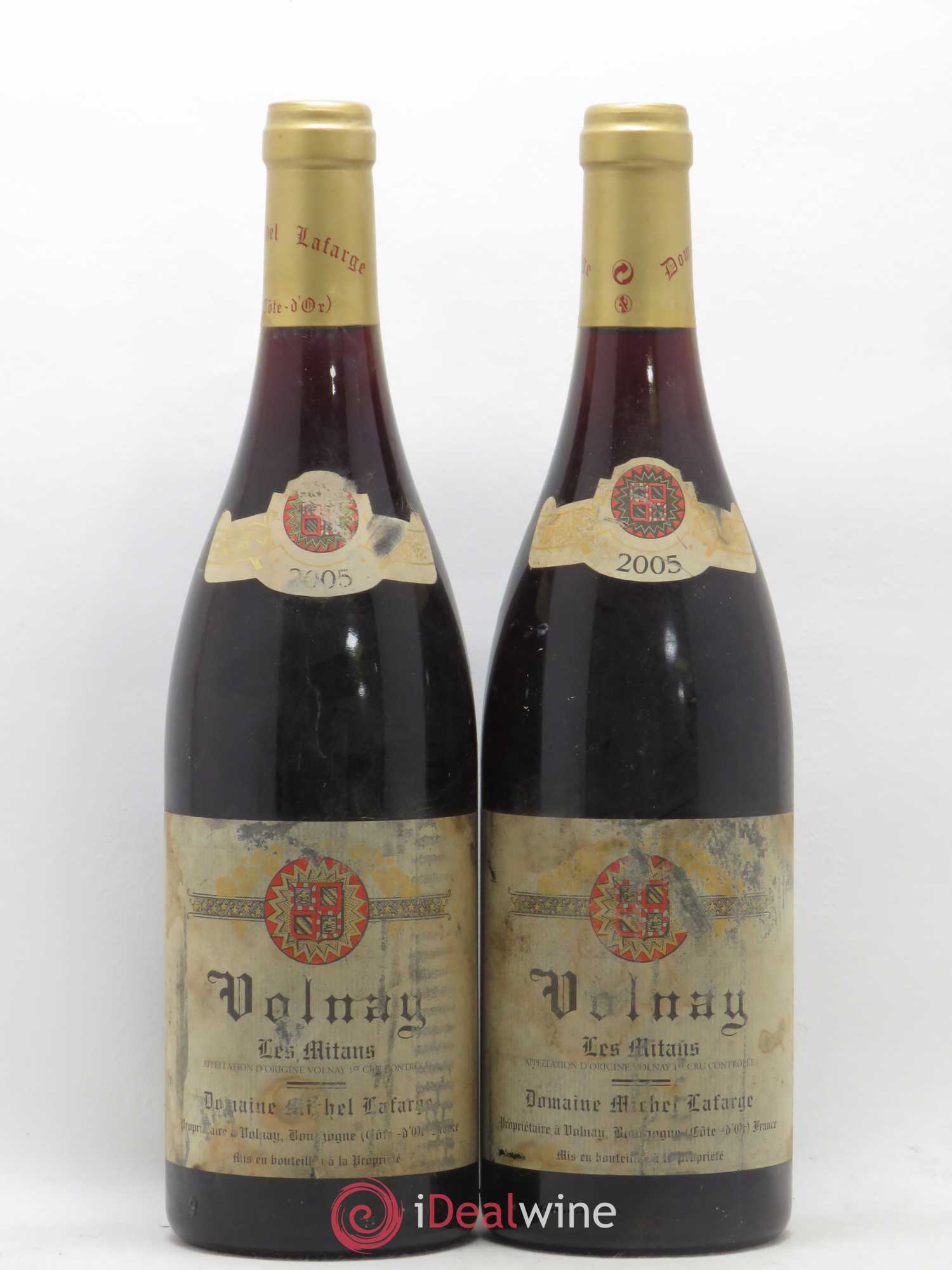 Volnay 1er Cru Les Mitans Lafarge (Domaine) 2005 - Lot de 2 bouteilles - 0