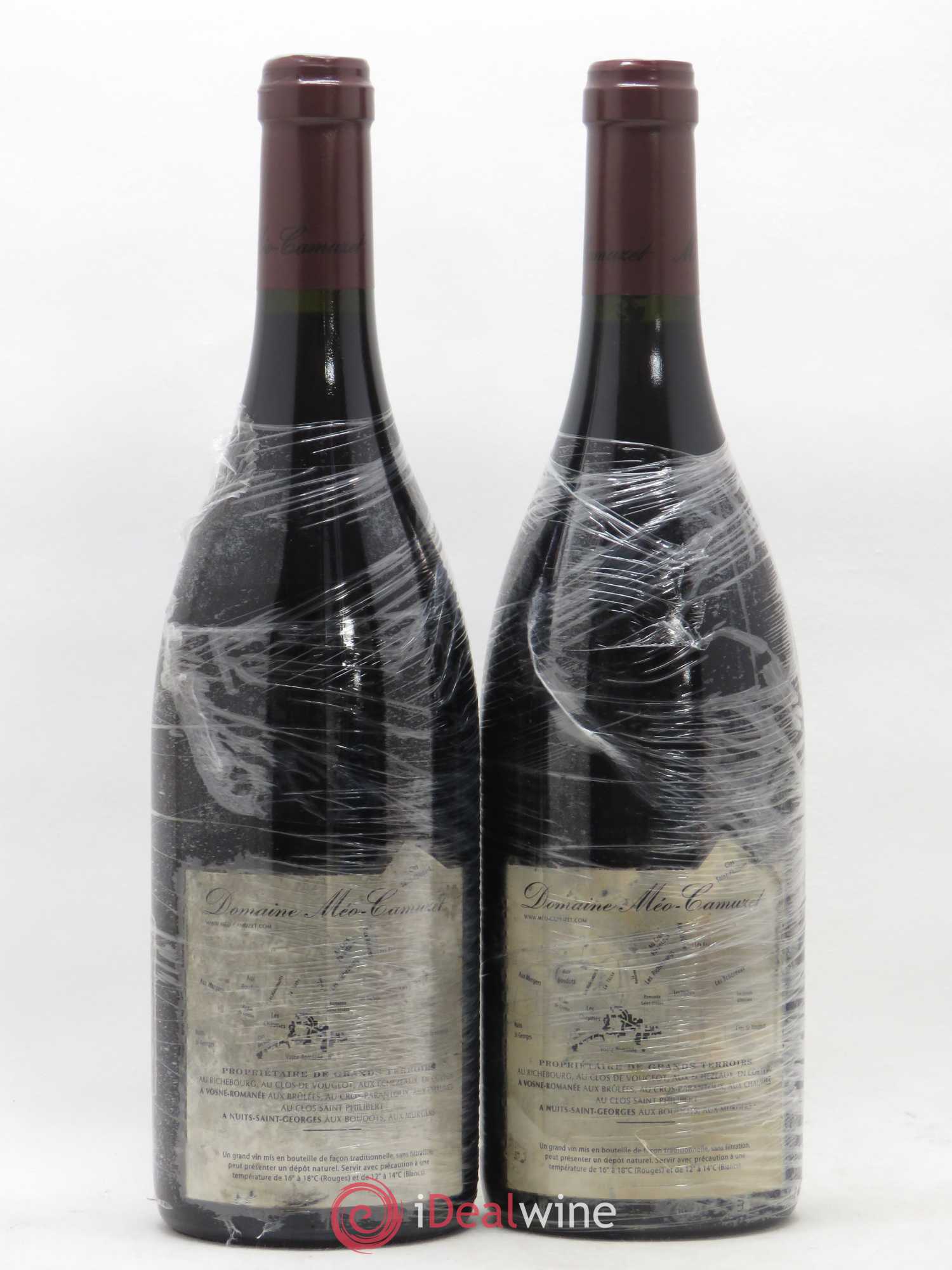 Clos de Vougeot Grand Cru Près le Cellier Méo-Camuzet (Domaine) 2009 - Lot de 2 bouteilles - 1
