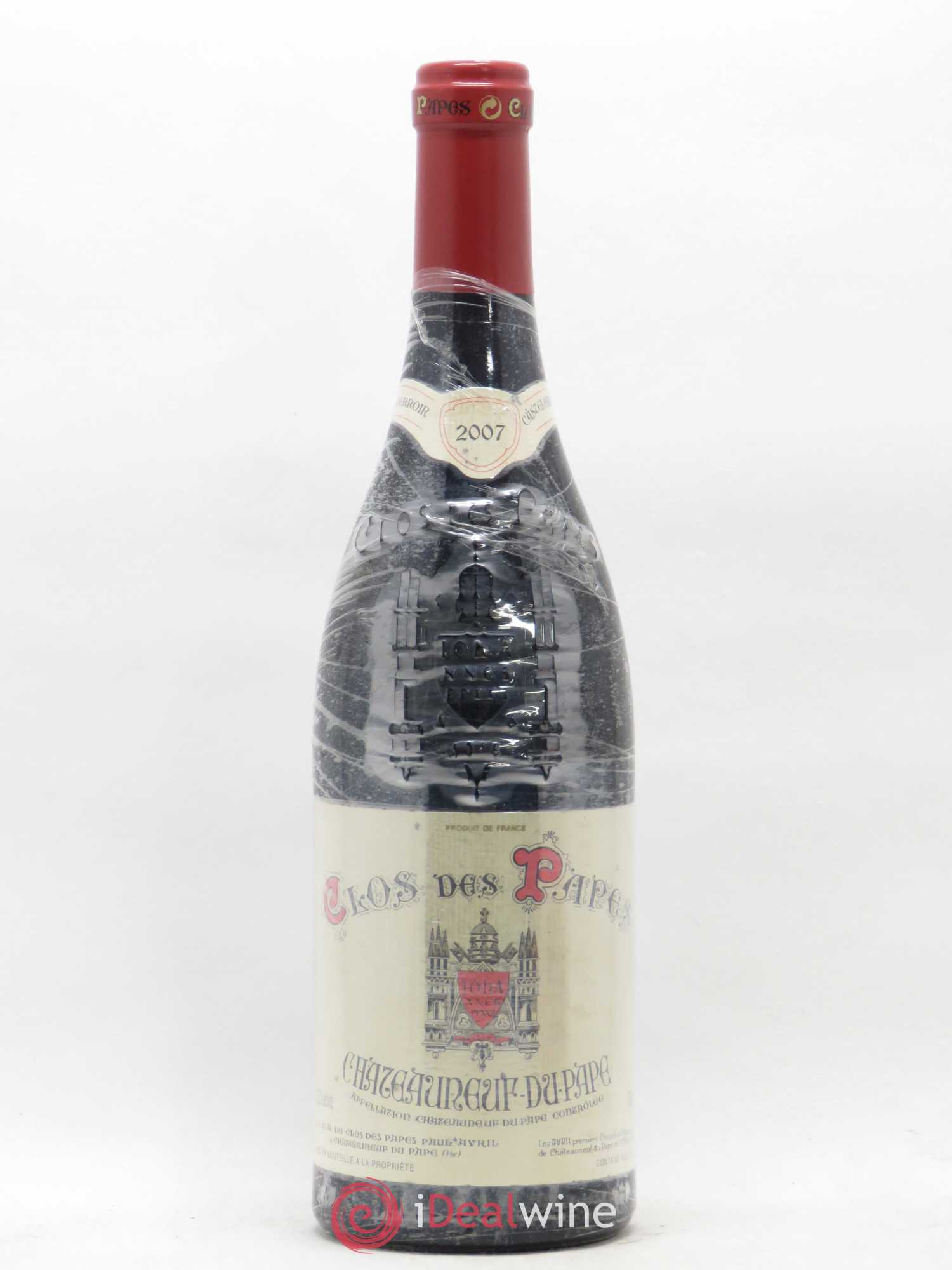 Châteauneuf-du-Pape Clos des Papes - Paul Avril 2007 - Lot de 1 bouteille - 0