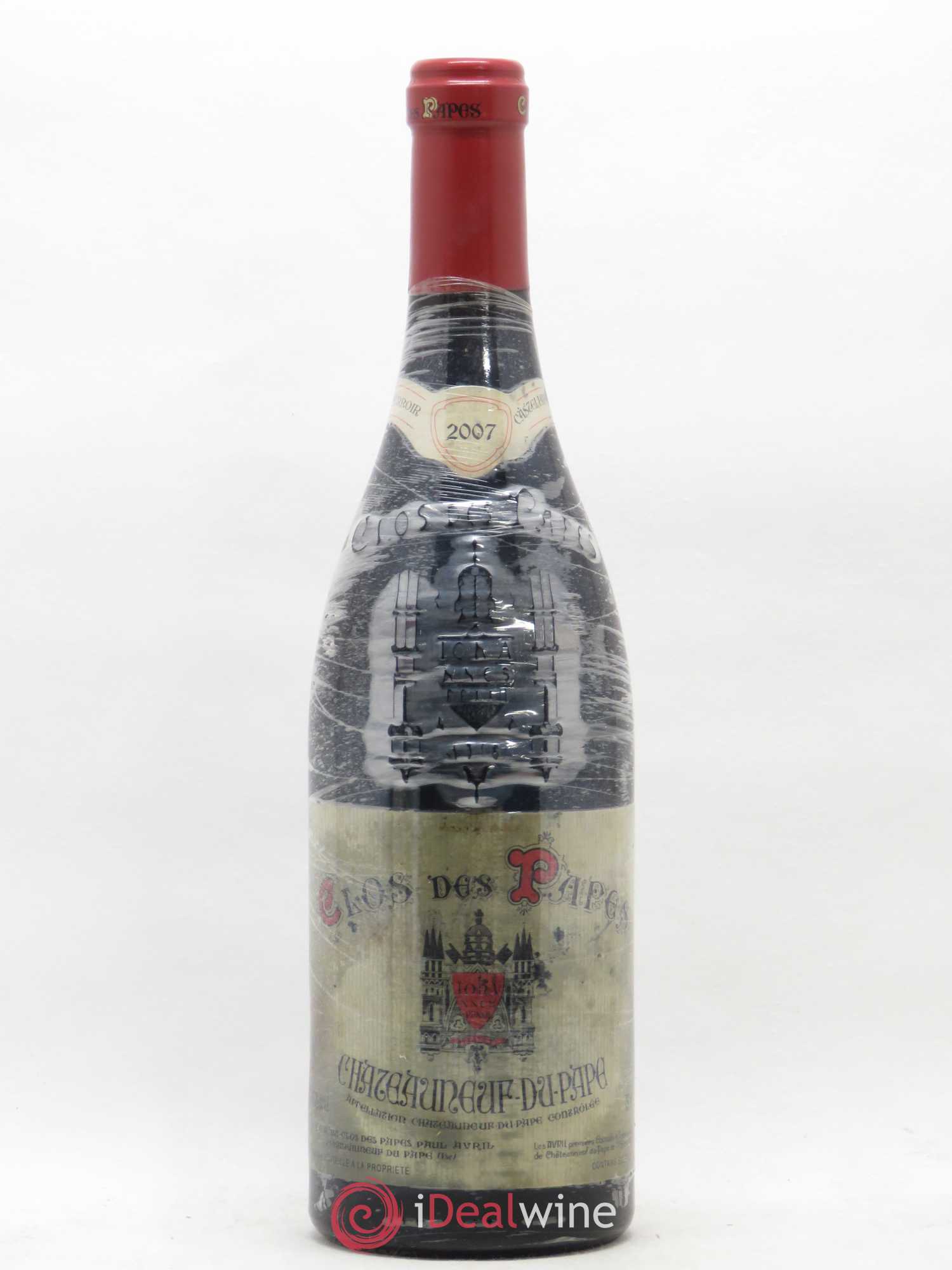 Châteauneuf-du-Pape Clos des Papes - Paul Avril 2007 - Lot de 1 bouteille - 0