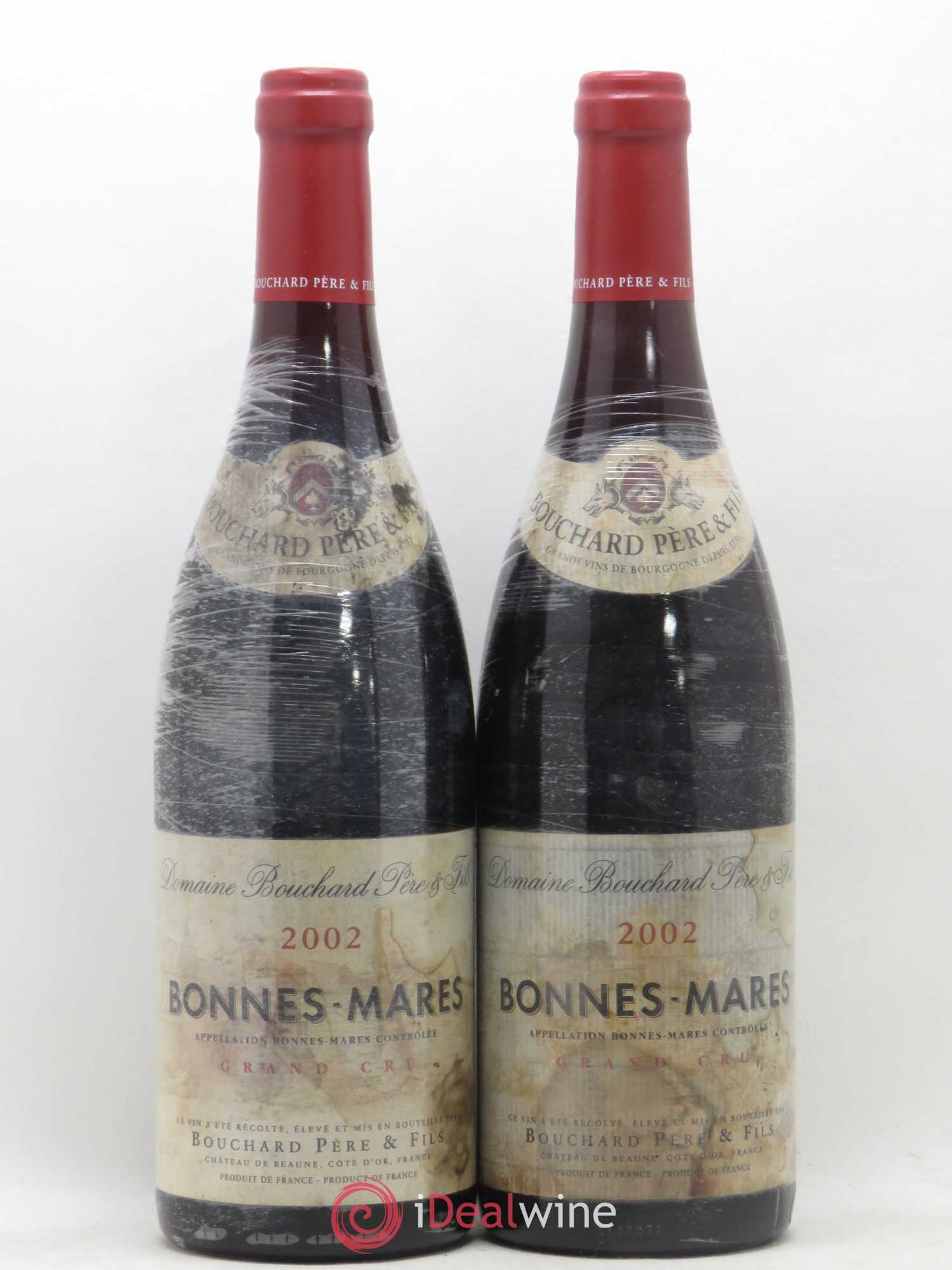 Bonnes-Mares Grand Cru Bouchard Père & Fils 2002 - Lot de 2 bouteilles - 0