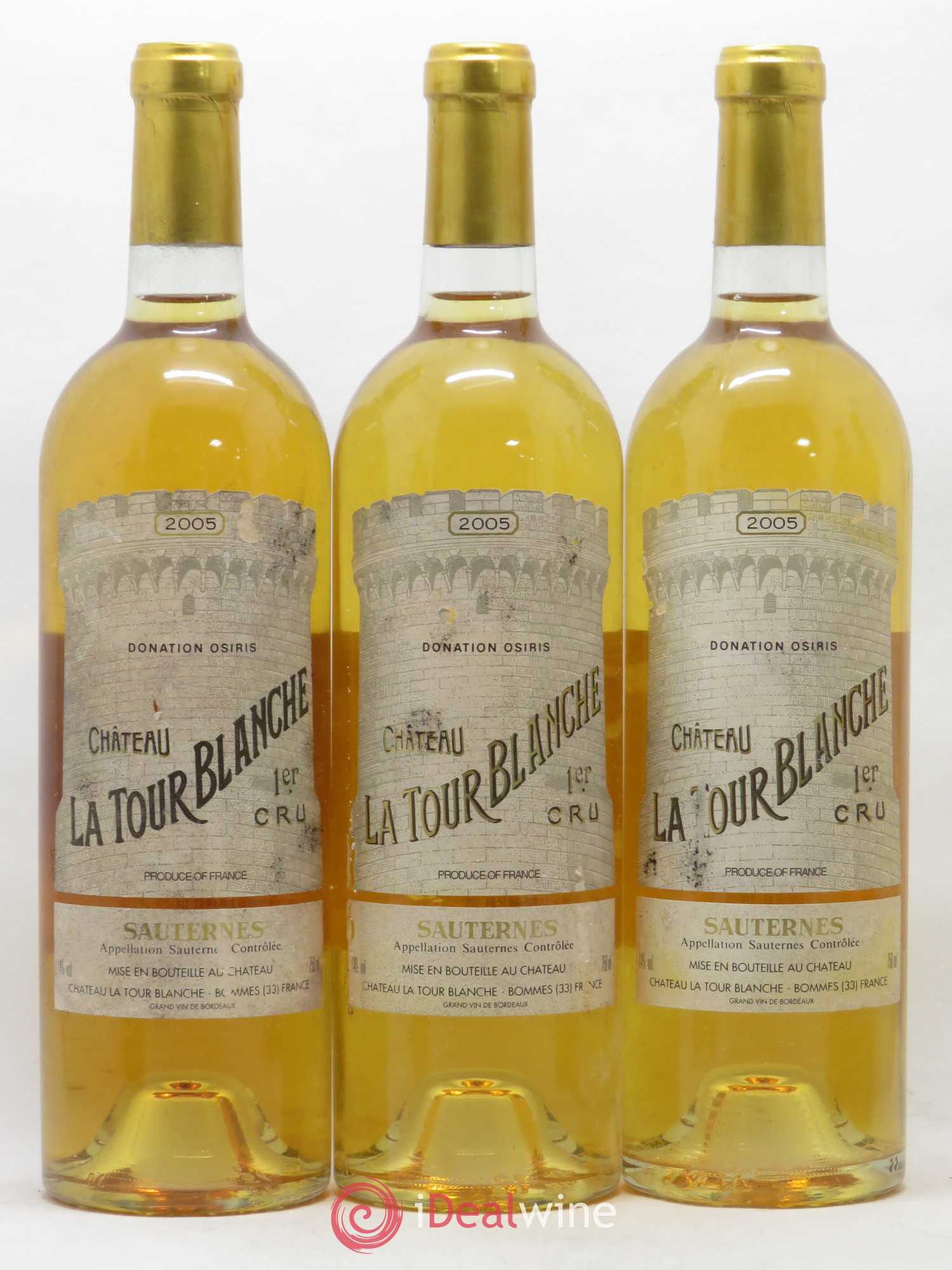 Château la Tour Blanche 1er Grand Cru Classé 2005 - Lotto di 6 bottiglie - 1