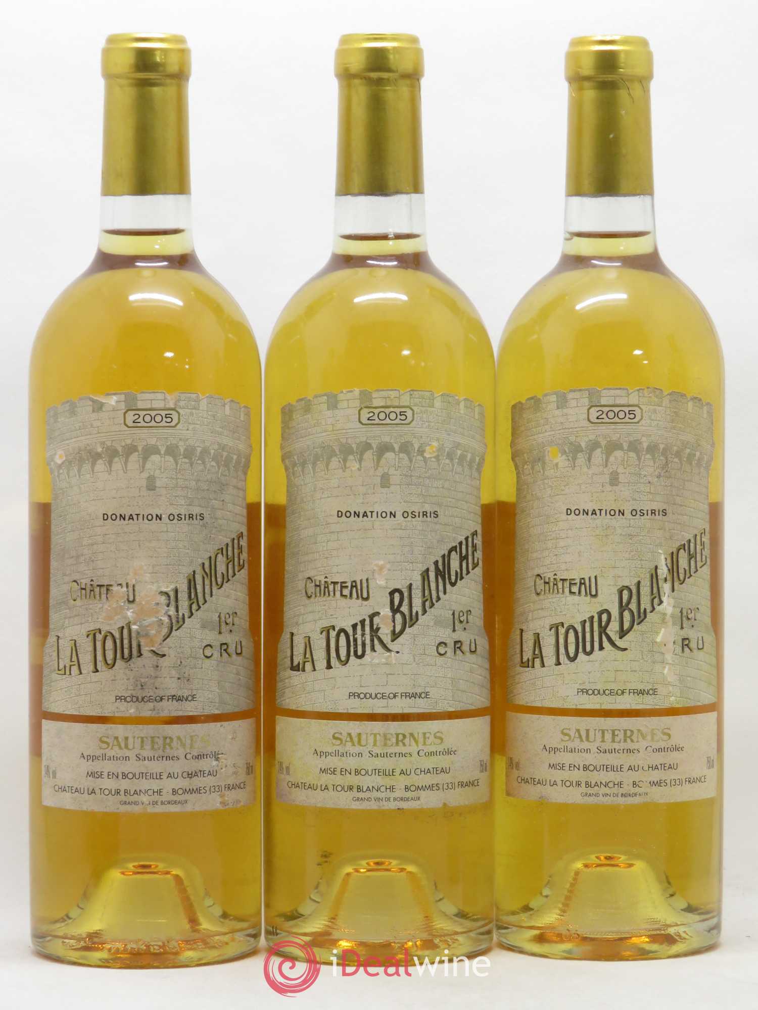 Château la Tour Blanche 1er Grand Cru Classé 2005 - Lotto di 6 bottiglie - 2