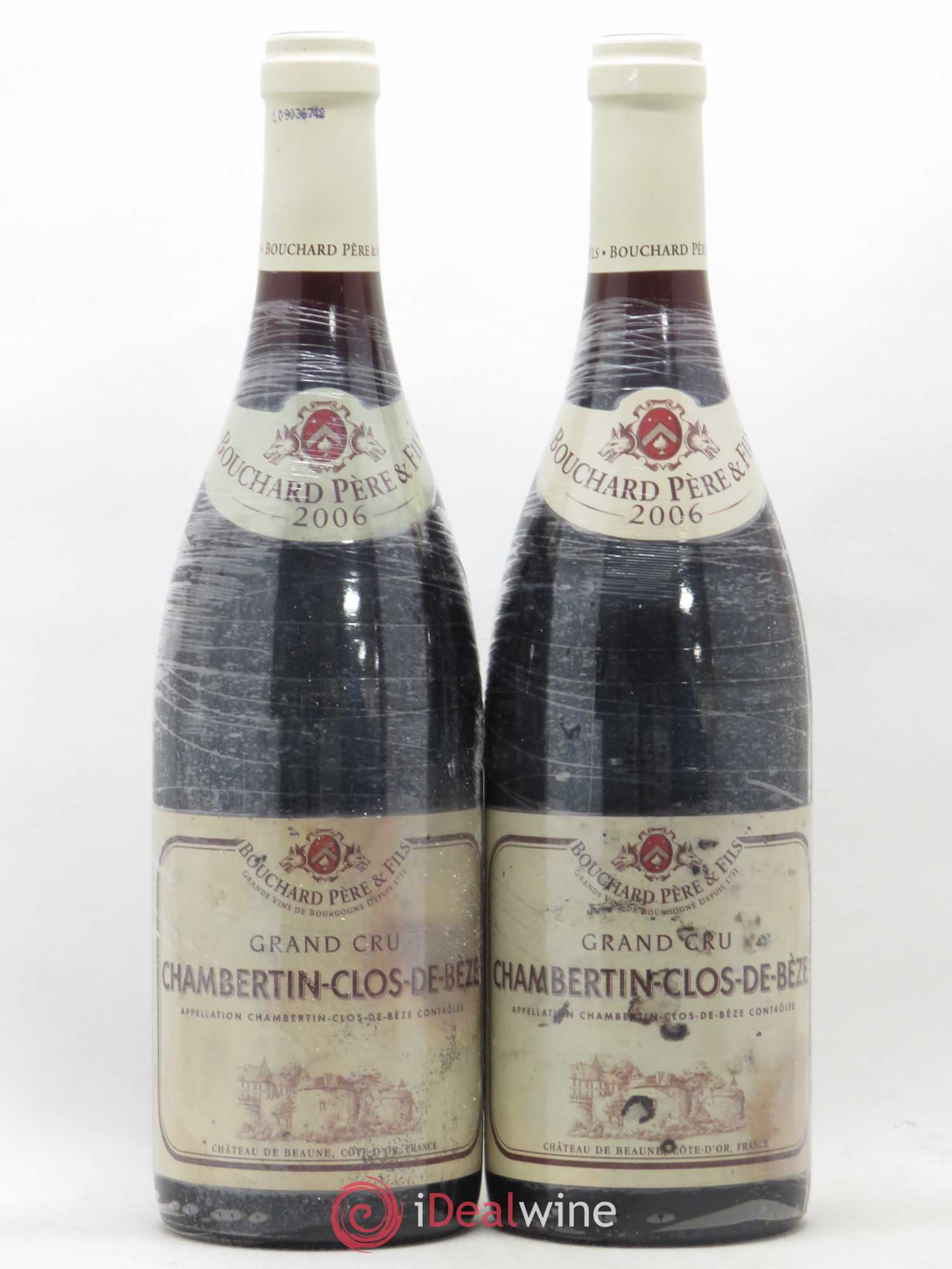 Chambertin Clos de Bèze Grand Cru Bouchard Père & Fils 2006 - Lot de 2 bouteilles - 0