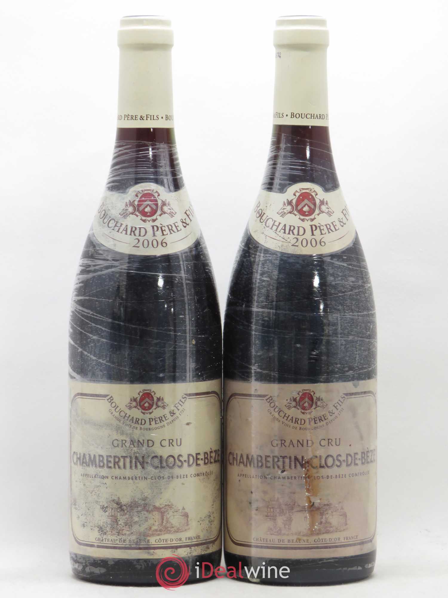 Chambertin Clos de Bèze Grand Cru Bouchard Père & Fils 2006 - Lot de 2 bouteilles - 0