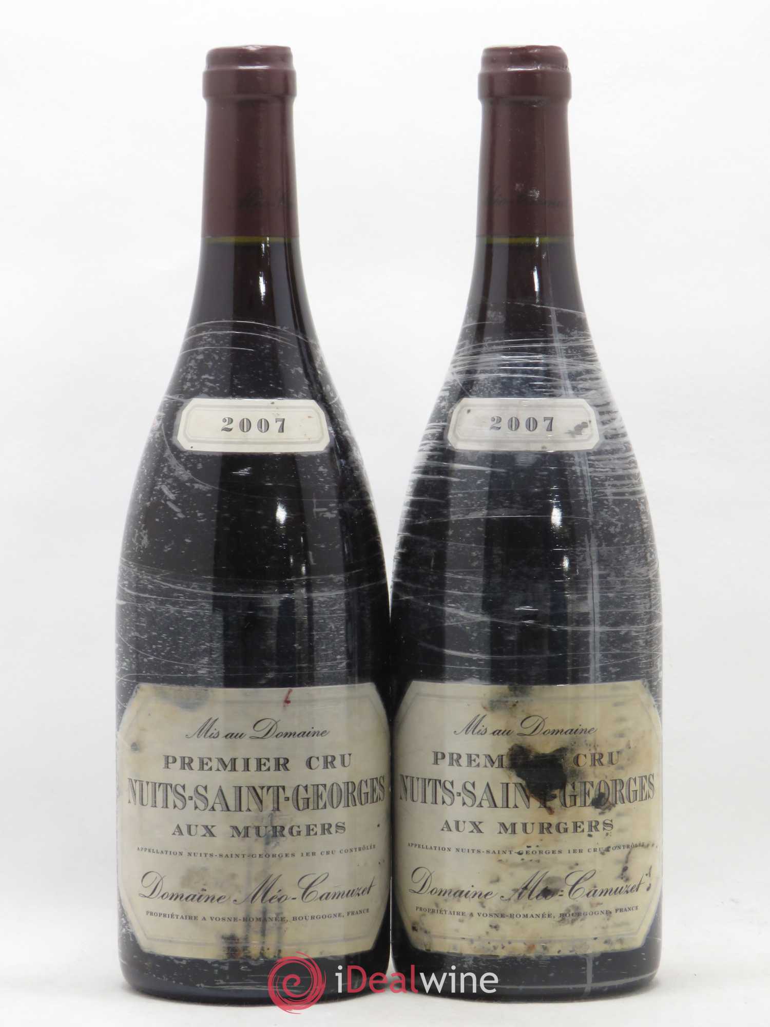 Nuits-Saint-Georges 1er Cru Aux Murgers Méo-Camuzet (Domaine) 2007 - Lot de 2 bouteilles - 0