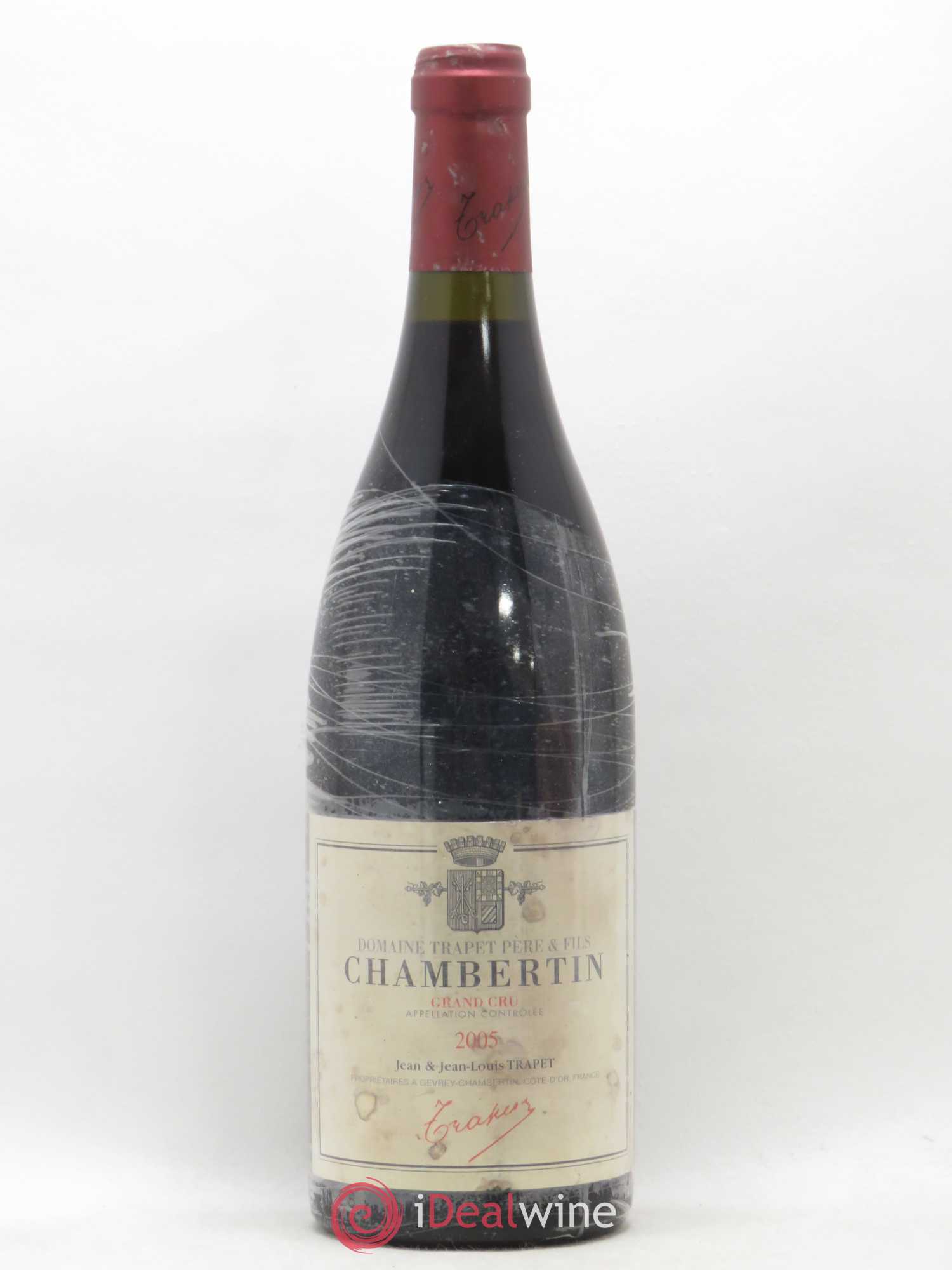 Chambertin Grand Cru Domaine Trapet 2005 - Lot de 1 bouteille - 0