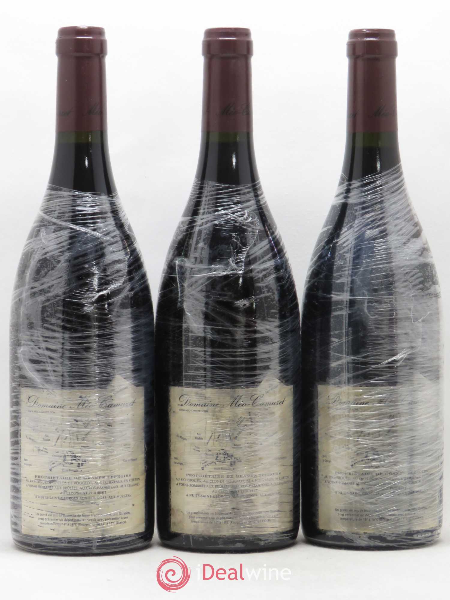 Nuits-Saint-Georges 1er Cru Aux Murgers Méo-Camuzet (Domaine) 2009 - Lot de 3 bouteilles - 1