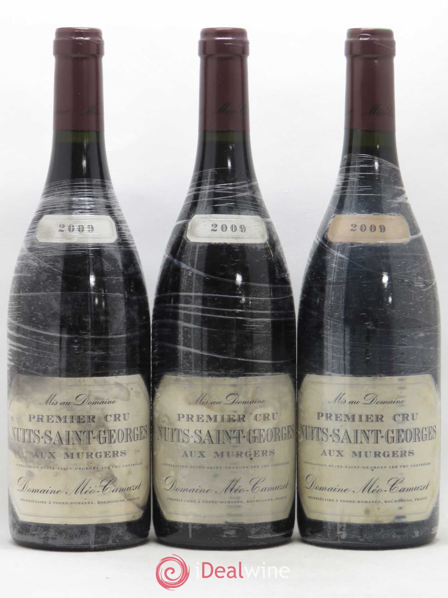 Nuits-Saint-Georges 1er Cru Aux Murgers Méo-Camuzet (Domaine) 2009 - Lot de 3 bouteilles - 0