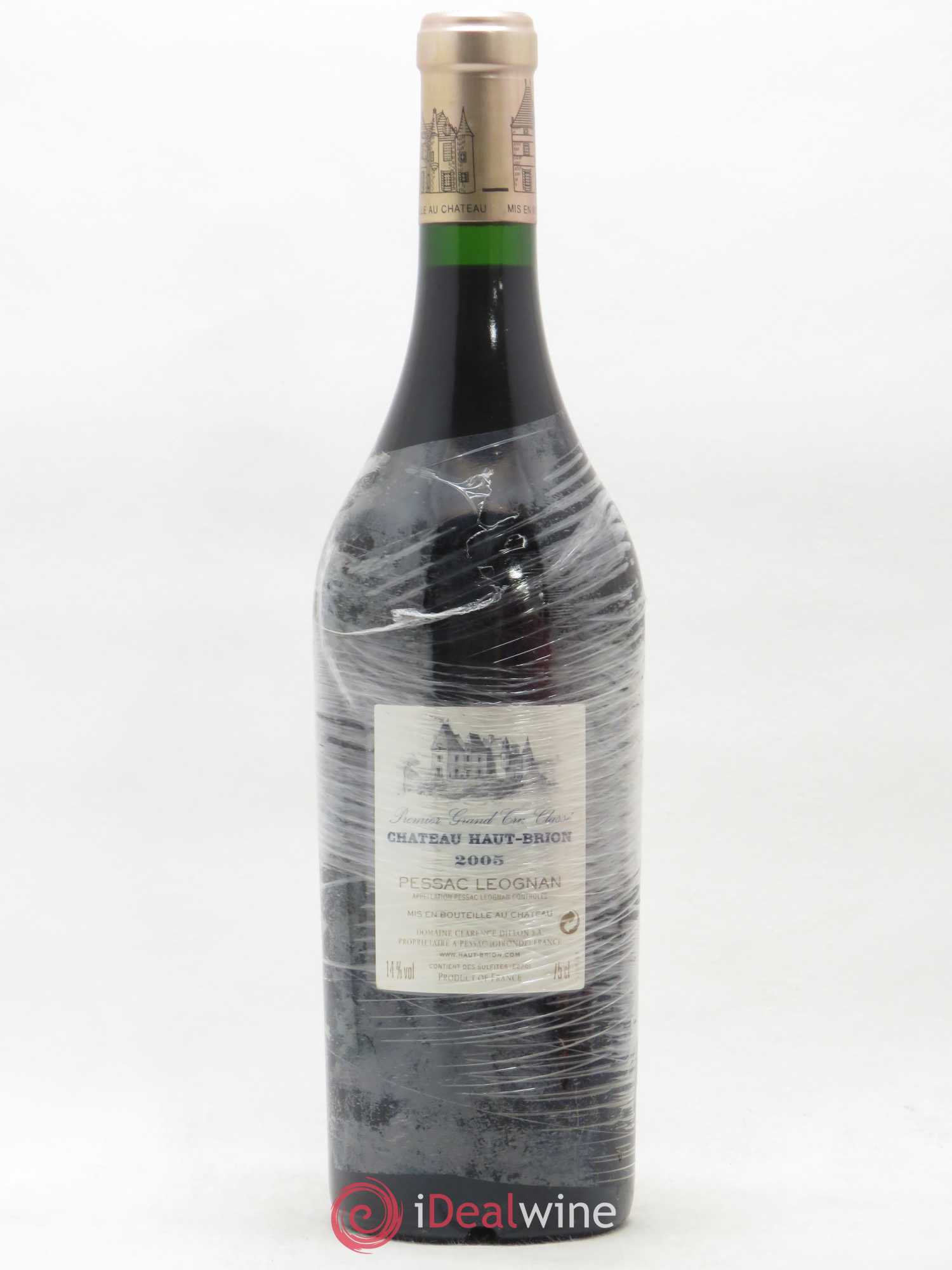 Château Haut Brion 1er Grand Cru Classé 2005 - Lot de 1 bouteille - 1