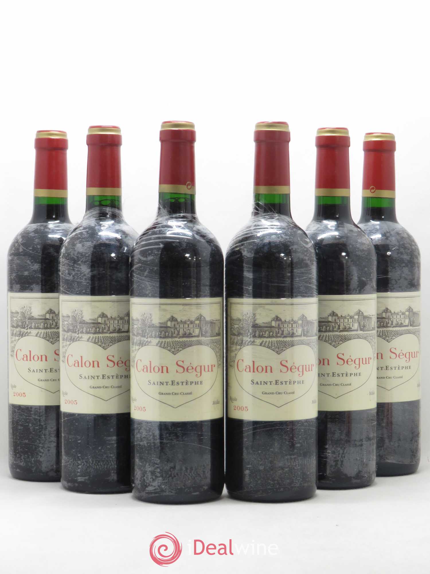 Château Calon Ségur 3ème Grand Cru Classé 2005 - Lot de 6 bouteilles - 0