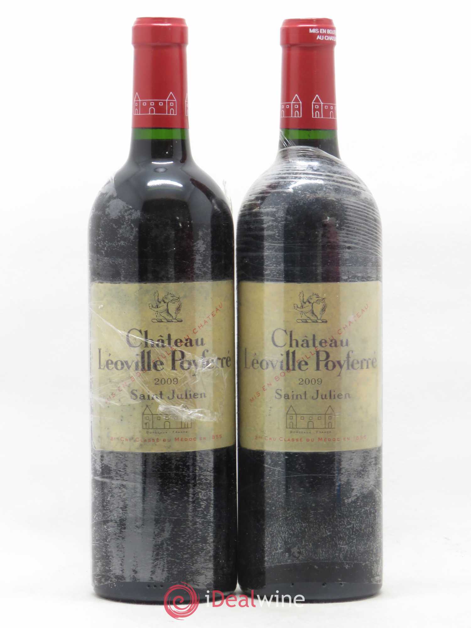 Château Léoville Poyferré 2ème Grand Cru Classé 2009 - Lot de 2 bouteilles - 0