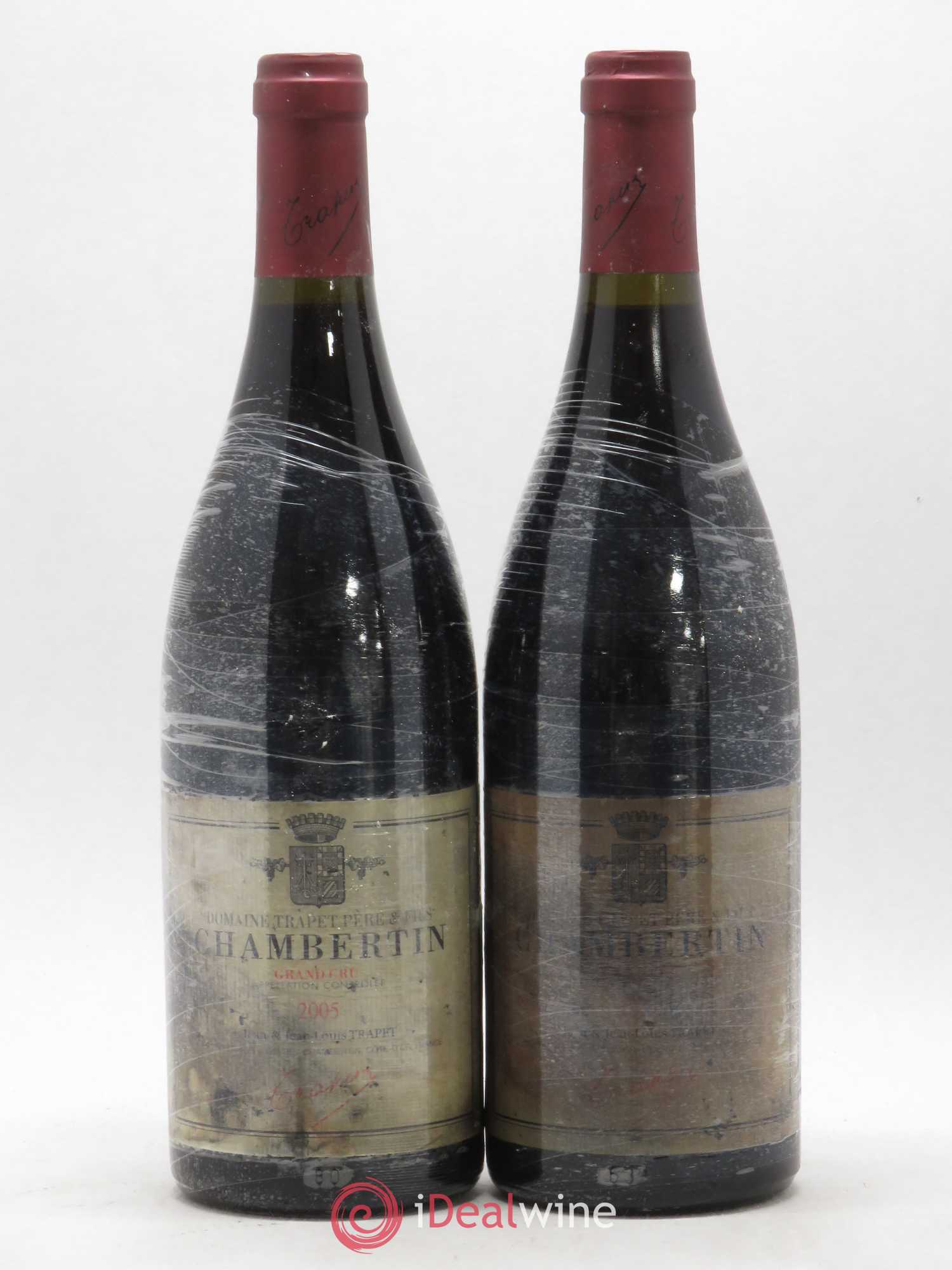 Chambertin Grand Cru Domaine Trapet 2005 - Lot de 2 bouteilles - 0