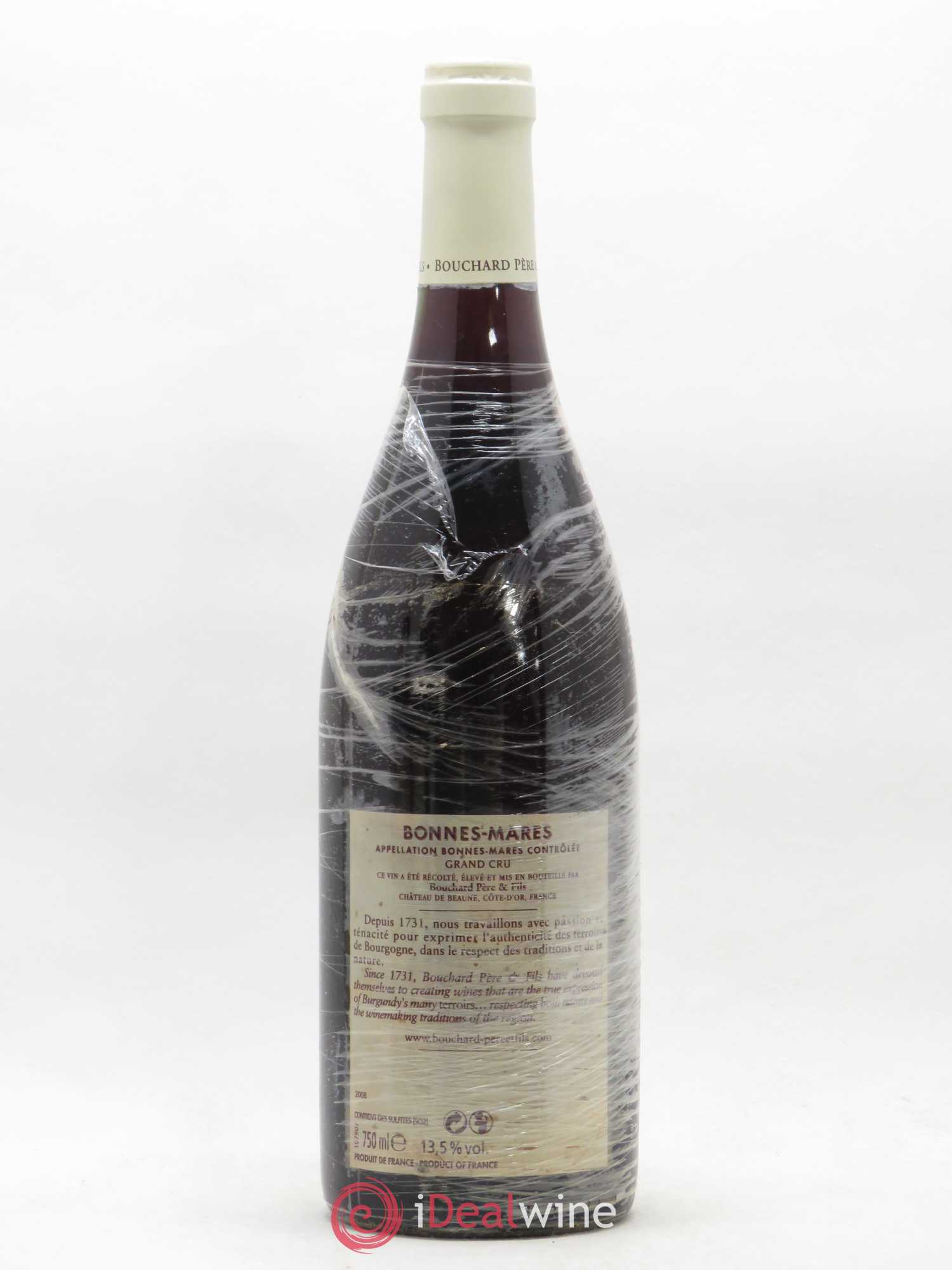 Bonnes-Mares Grand Cru Bouchard Père & Fils 2008 - Lot de 1 bouteille - 1