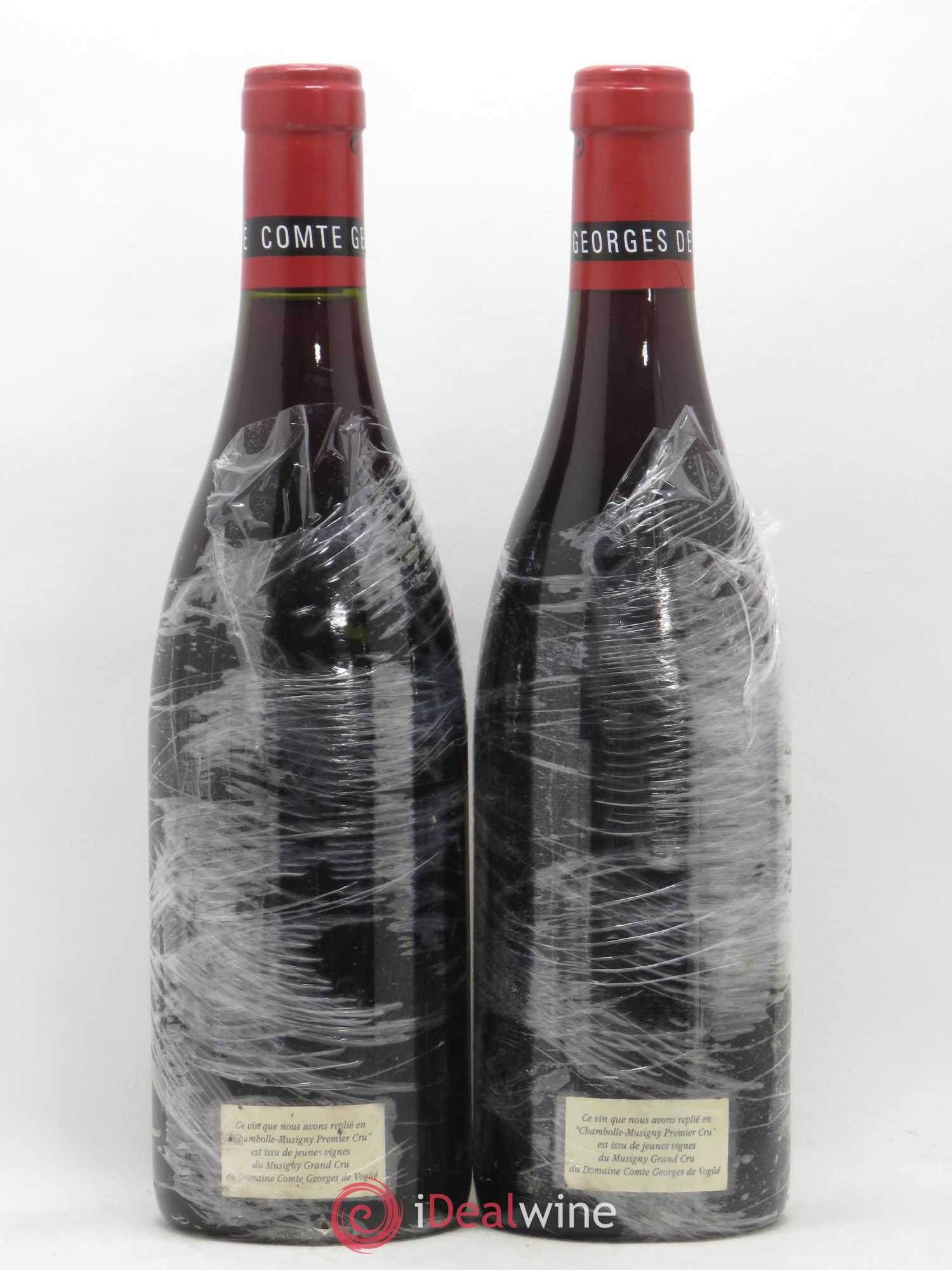 Chambolle-Musigny 1er Cru Comte Georges de Vogüé 2008 - Lot de 2 bouteilles - 1