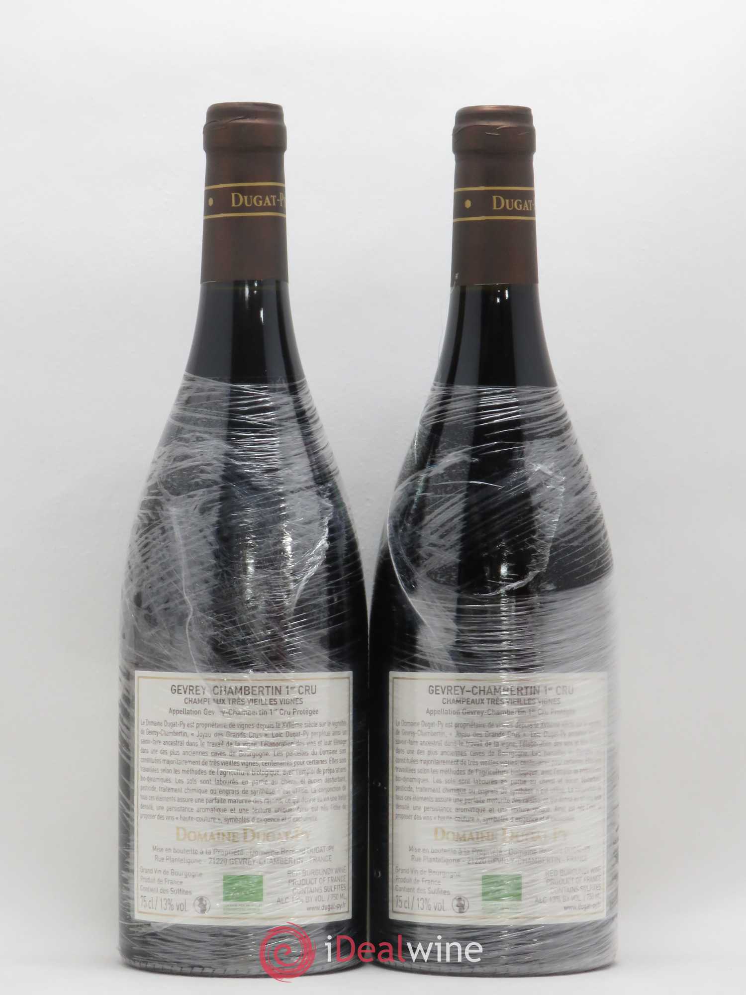 Gevrey-Chambertin 1er Cru Champeaux Dugat-Py 2017 - Posten von 2 Flaschen - 1