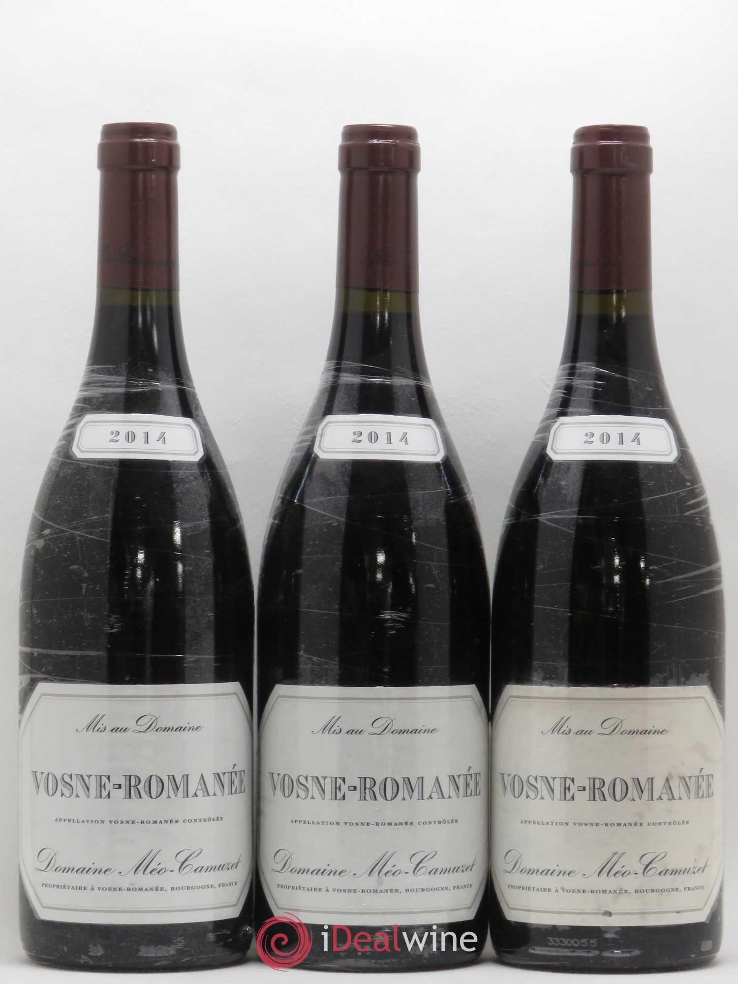 Vosne-Romanée Méo-Camuzet (Domaine) 2014 - Lot de 3 bouteilles - 0