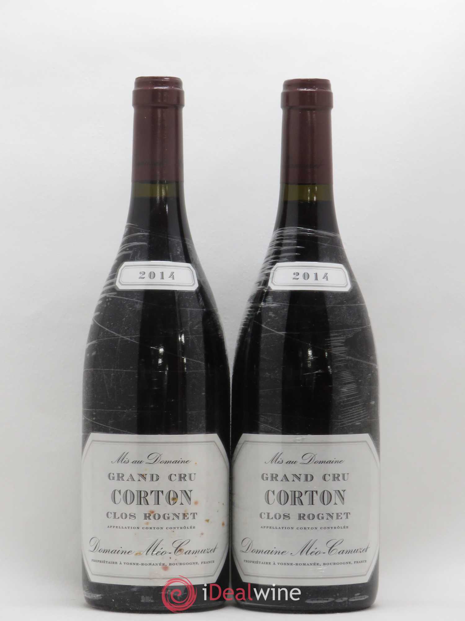 Corton Grand Cru Clos Rognet Méo-Camuzet (Domaine) 2014 - Lot de 2 bouteilles - 0