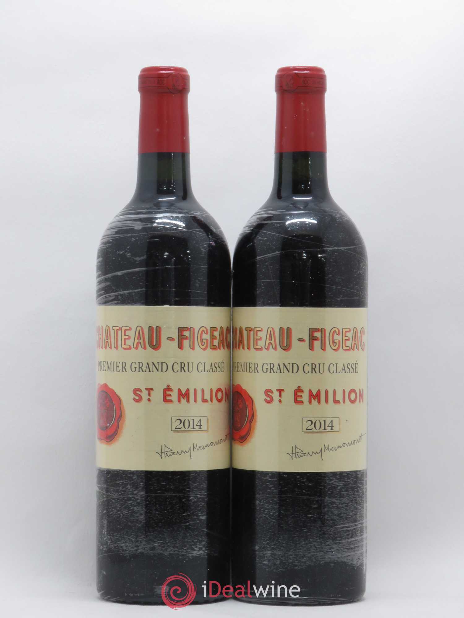 Château Figeac 1er Grand Cru Classé A 2014 - Lot de 2 bouteilles - 0