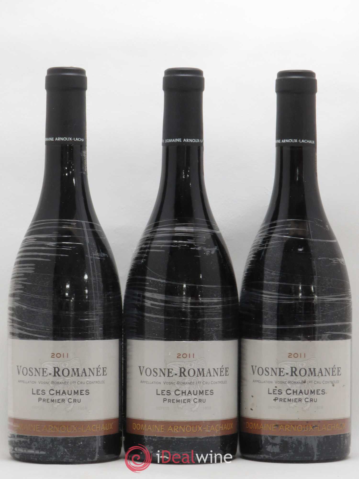 Vosne-Romanée 1er Cru Les Chaumes Arnoux-Lachaux (Domaine) 2011 - Lot de 3 bouteilles - 0