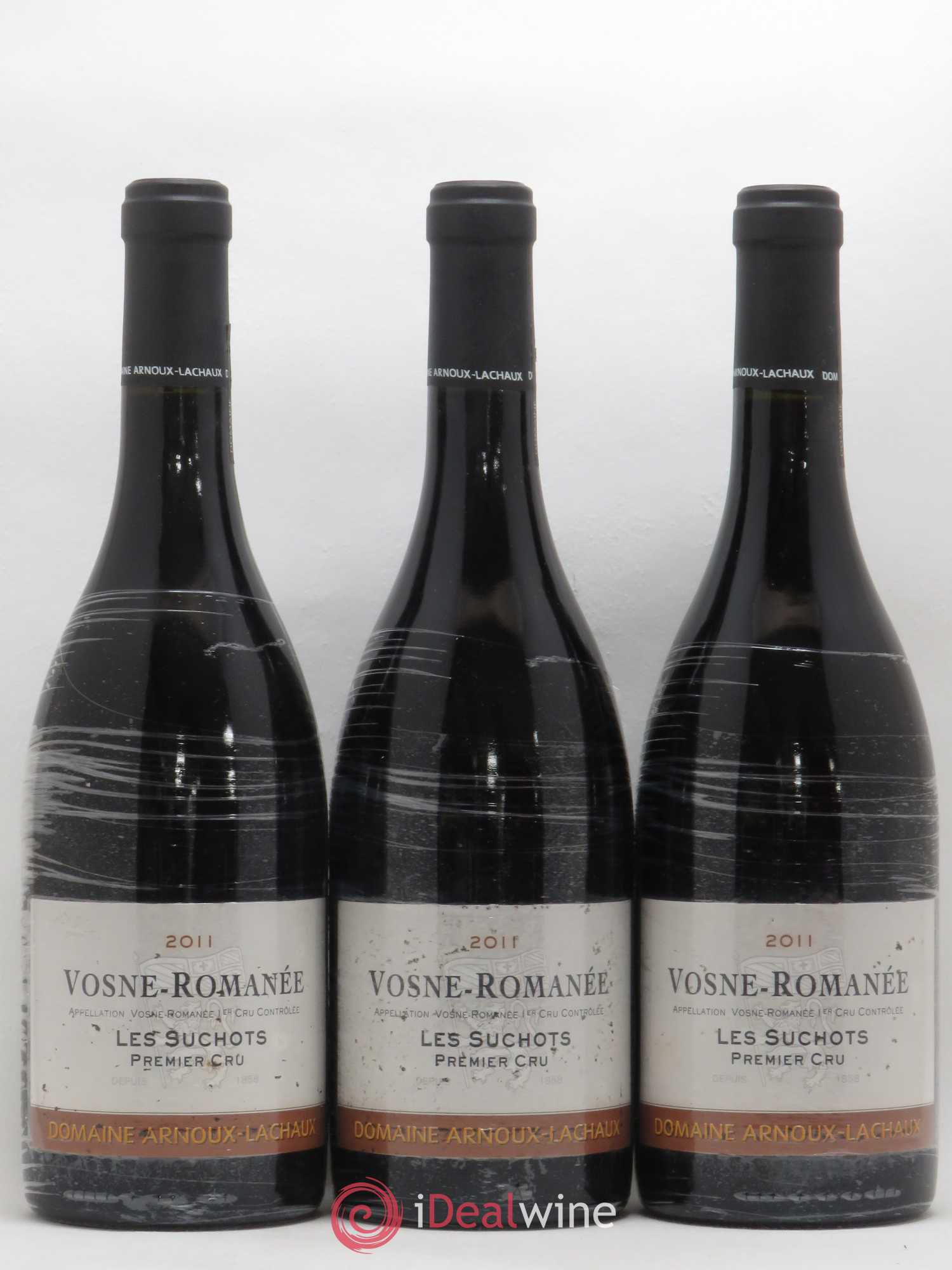 Vosne-Romanée 1er Cru Les Suchots Arnoux-Lachaux (Domaine) 2011 - Lot de 3 bouteilles - 0