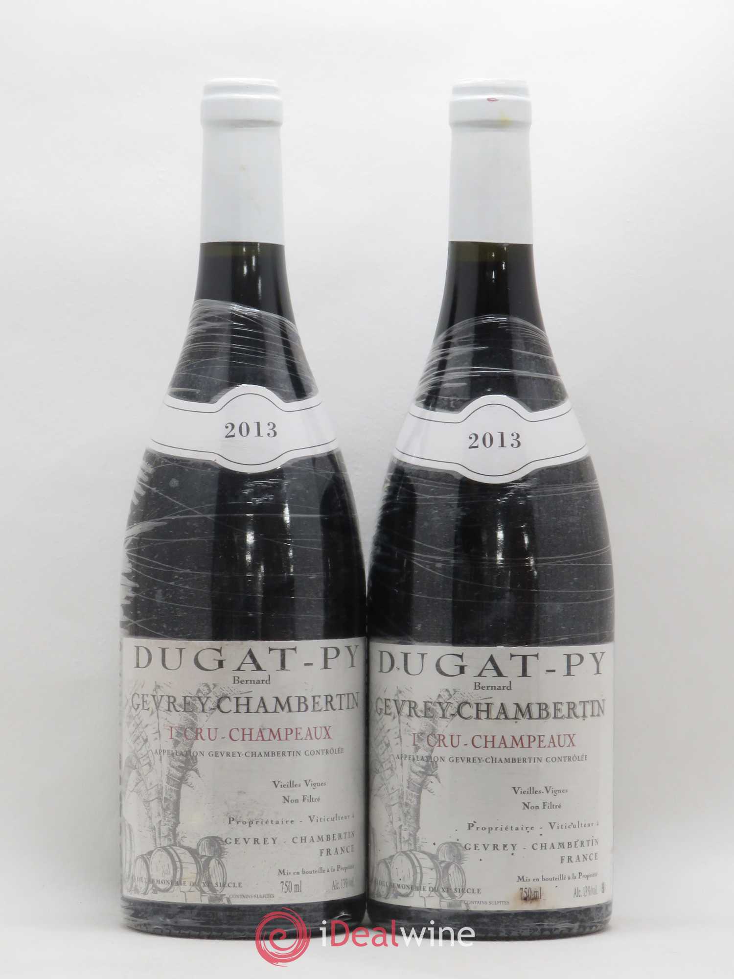 Gevrey-Chambertin 1er Cru Champeaux Dugat-Py 2013 - Posten von 2 Flaschen - 0