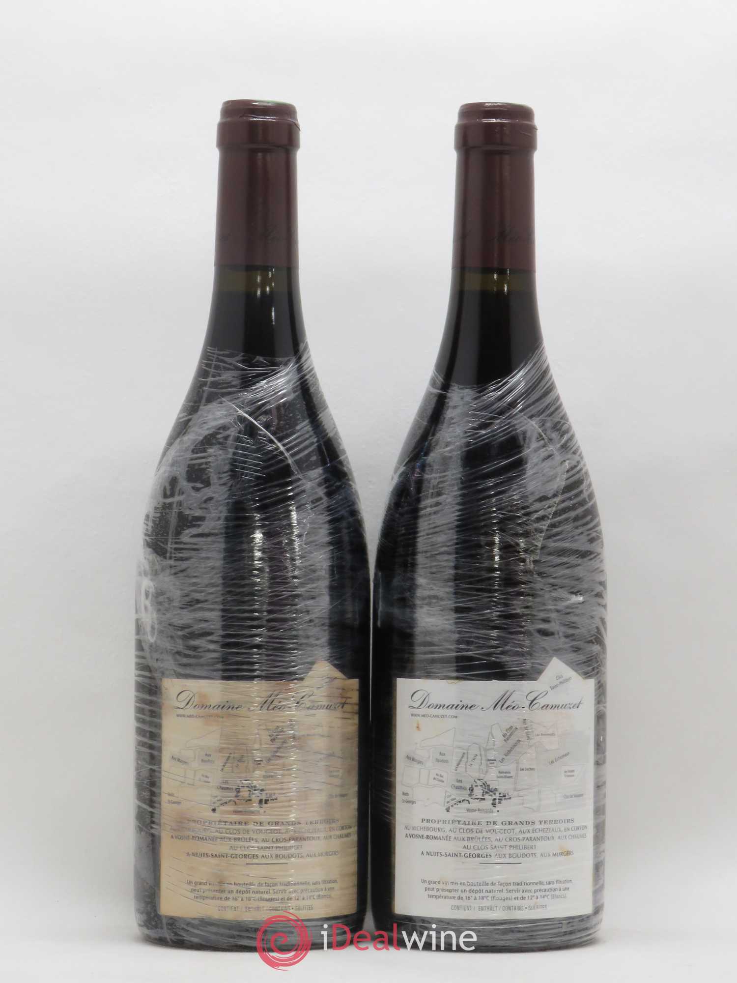 Corton Grand Cru Clos Rognet Méo-Camuzet (Domaine) 2012 - Lot de 2 bouteilles - 1