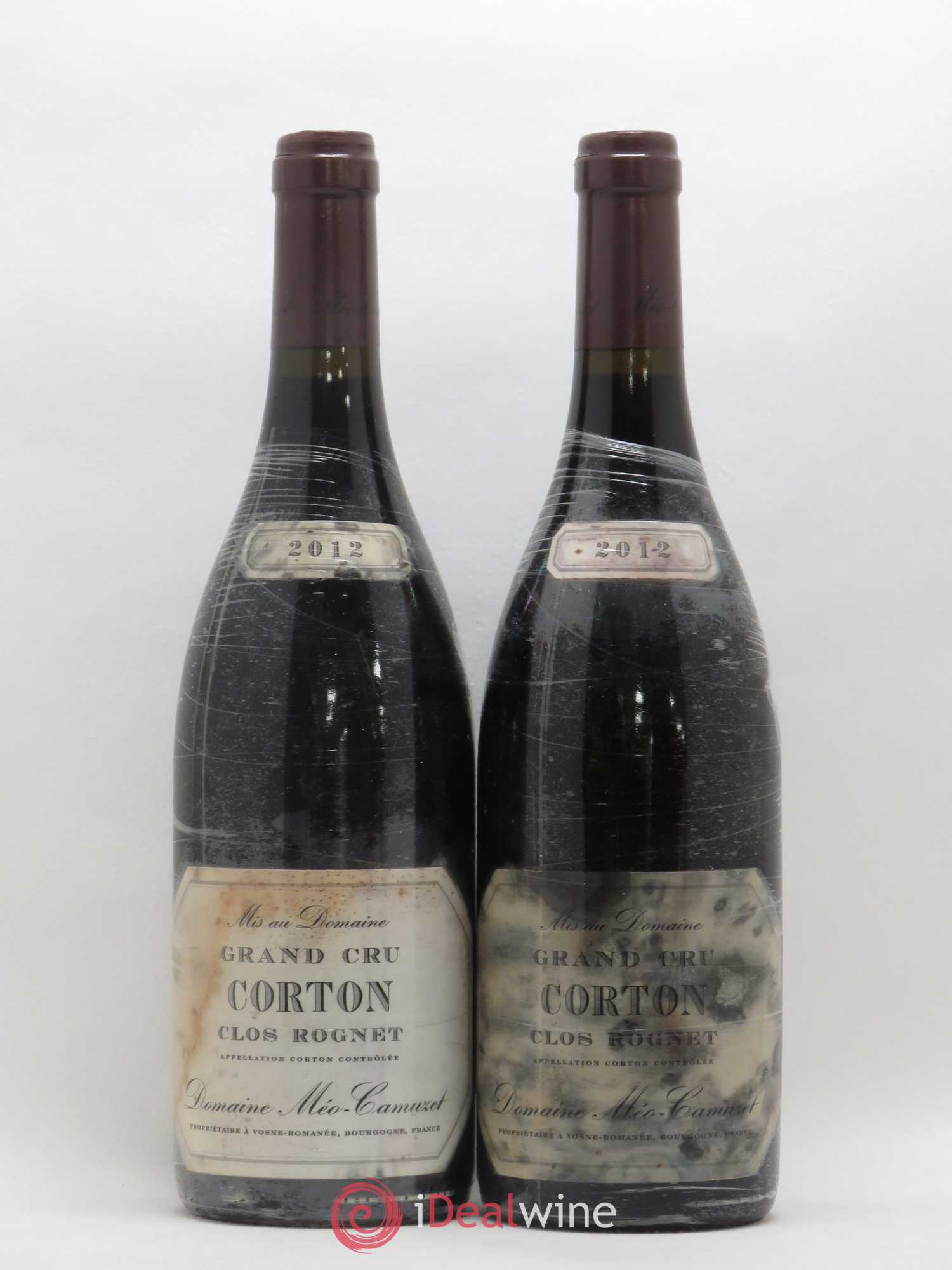 Corton Grand Cru Clos Rognet Méo-Camuzet (Domaine) 2012 - Lot de 2 bouteilles - 0