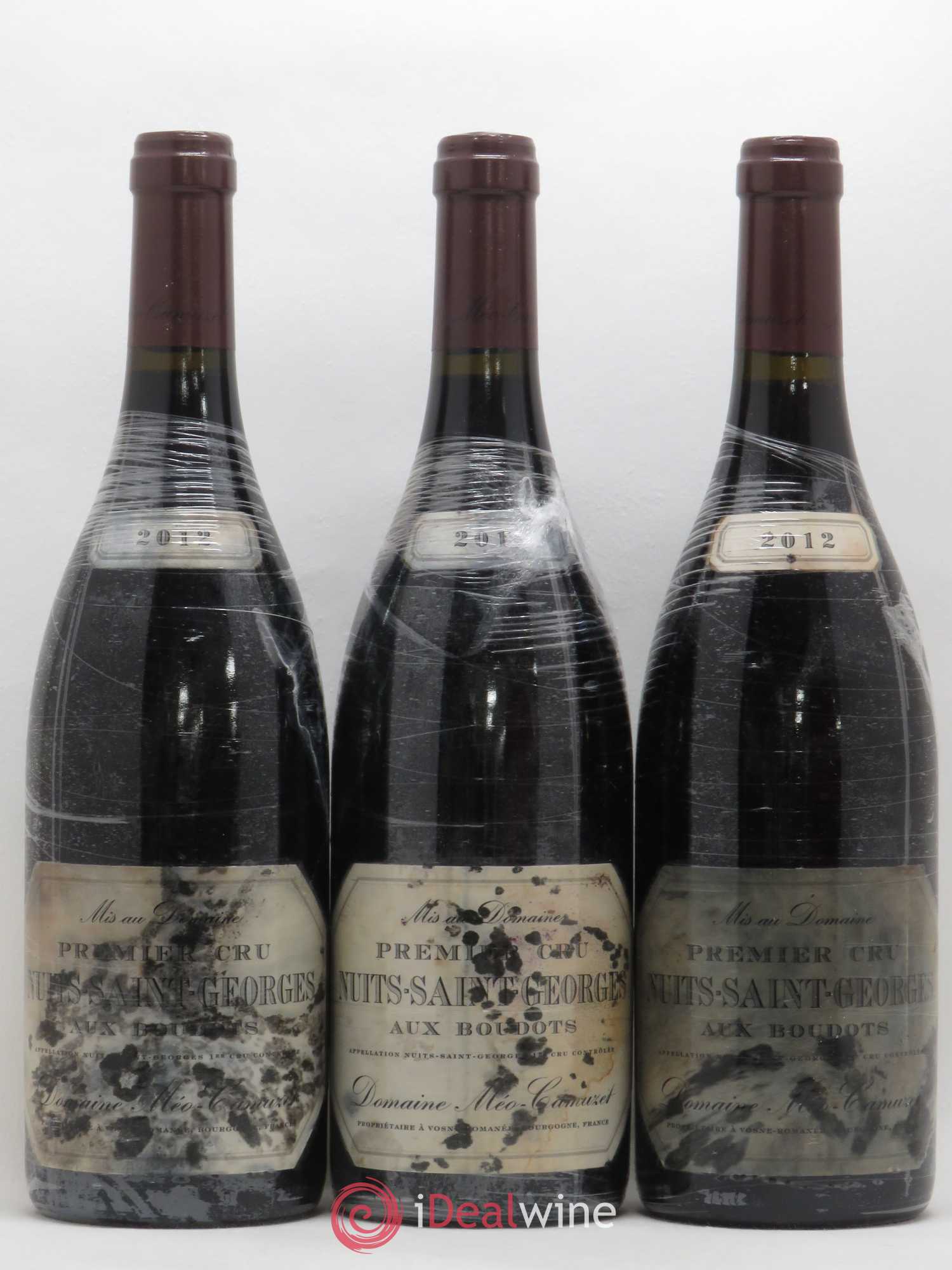 Nuits-Saint-Georges 1er Cru Aux Boudots Méo-Camuzet (Domaine) 2012 - Lot de 3 bouteilles - 0