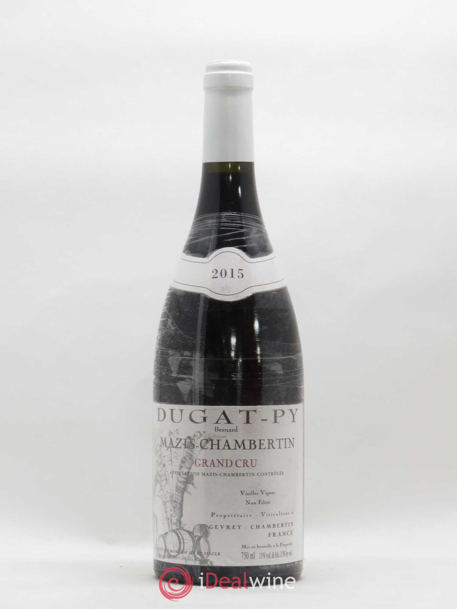 Mazis-Chambertin Grand Cru Vieilles Vignes Dugat-Py 2015 - Lot de 1 bouteille - 0