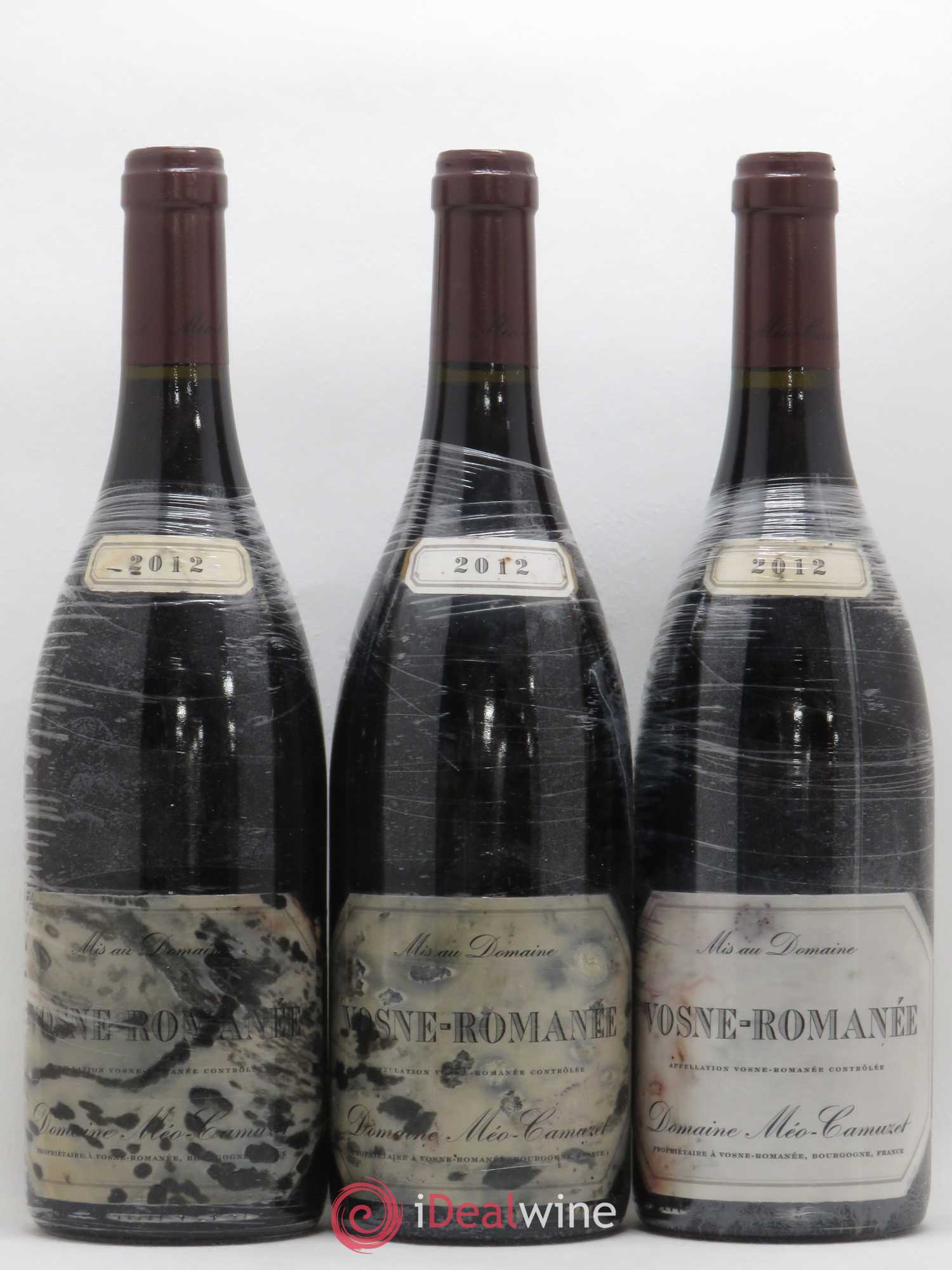 Vosne-Romanée Méo-Camuzet (Domaine) 2012 - Lot de 3 bouteilles - 0