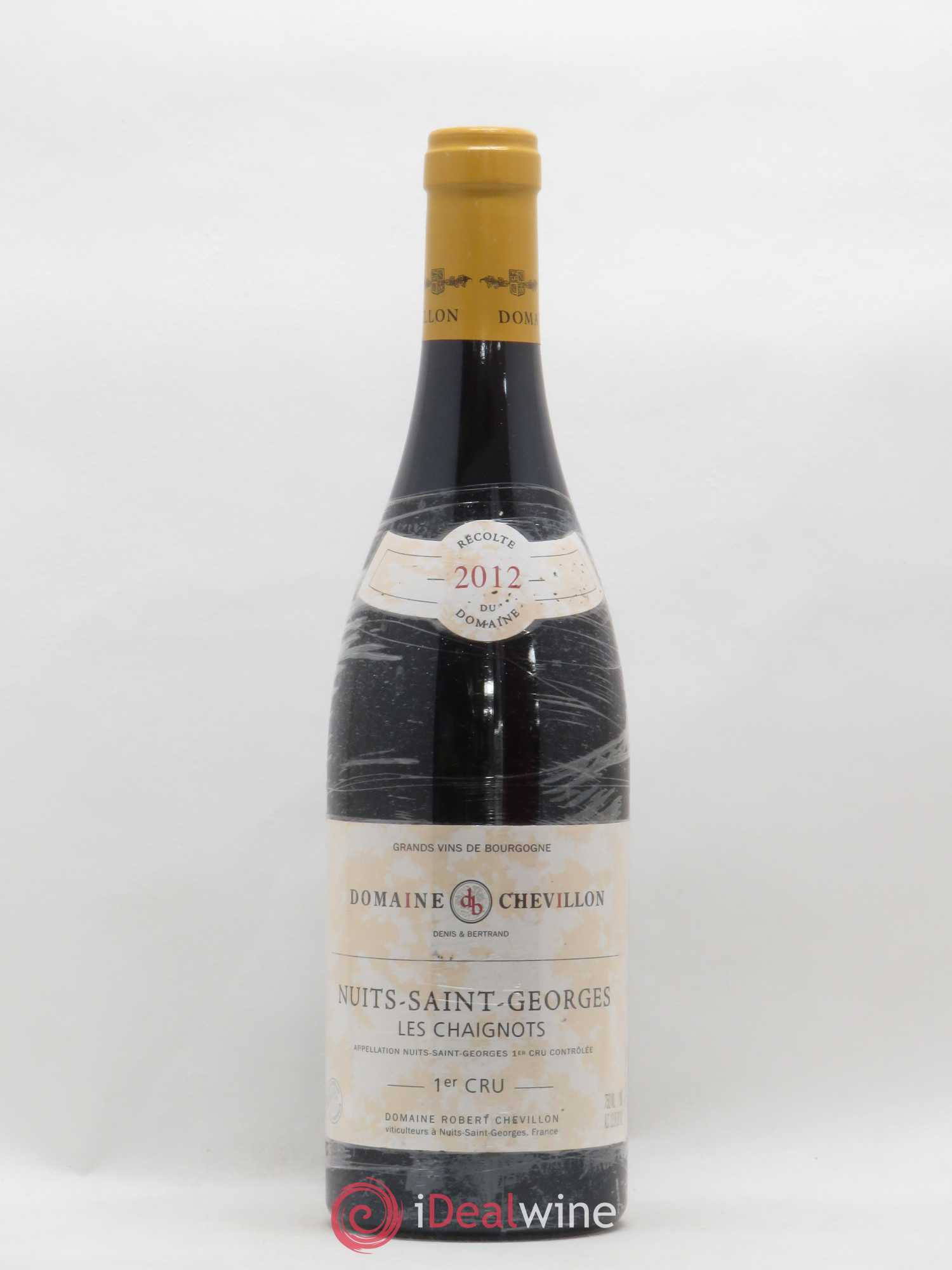 Nuits-Saint-Georges 1er Cru Les Chaignots Robert Chevillon 2012 - Lot de 1 bouteille - 0