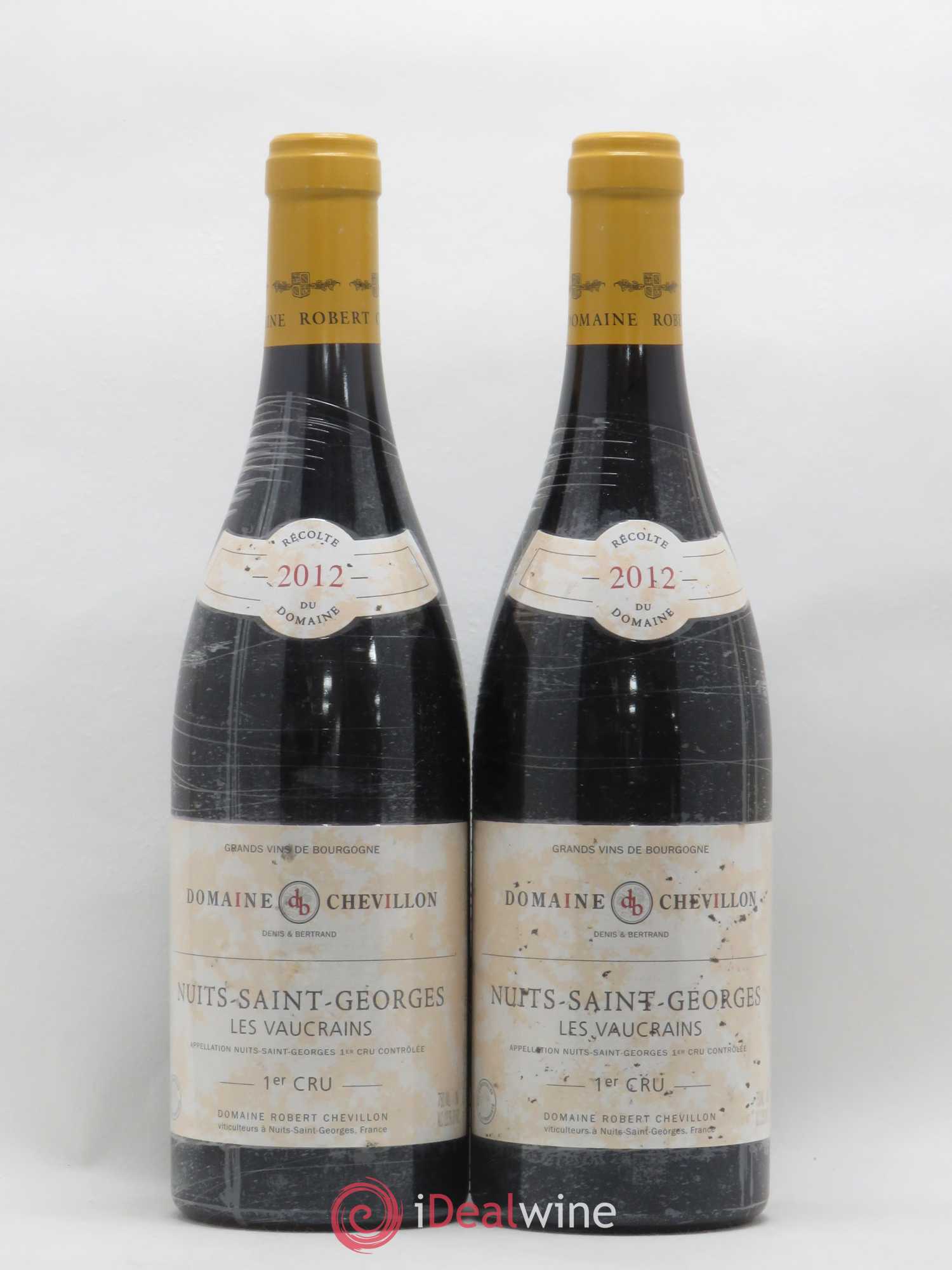 Nuits-Saint-Georges 1er Cru Les Vaucrains Robert Chevillon 2012 - Lot de 2 bouteilles - 0