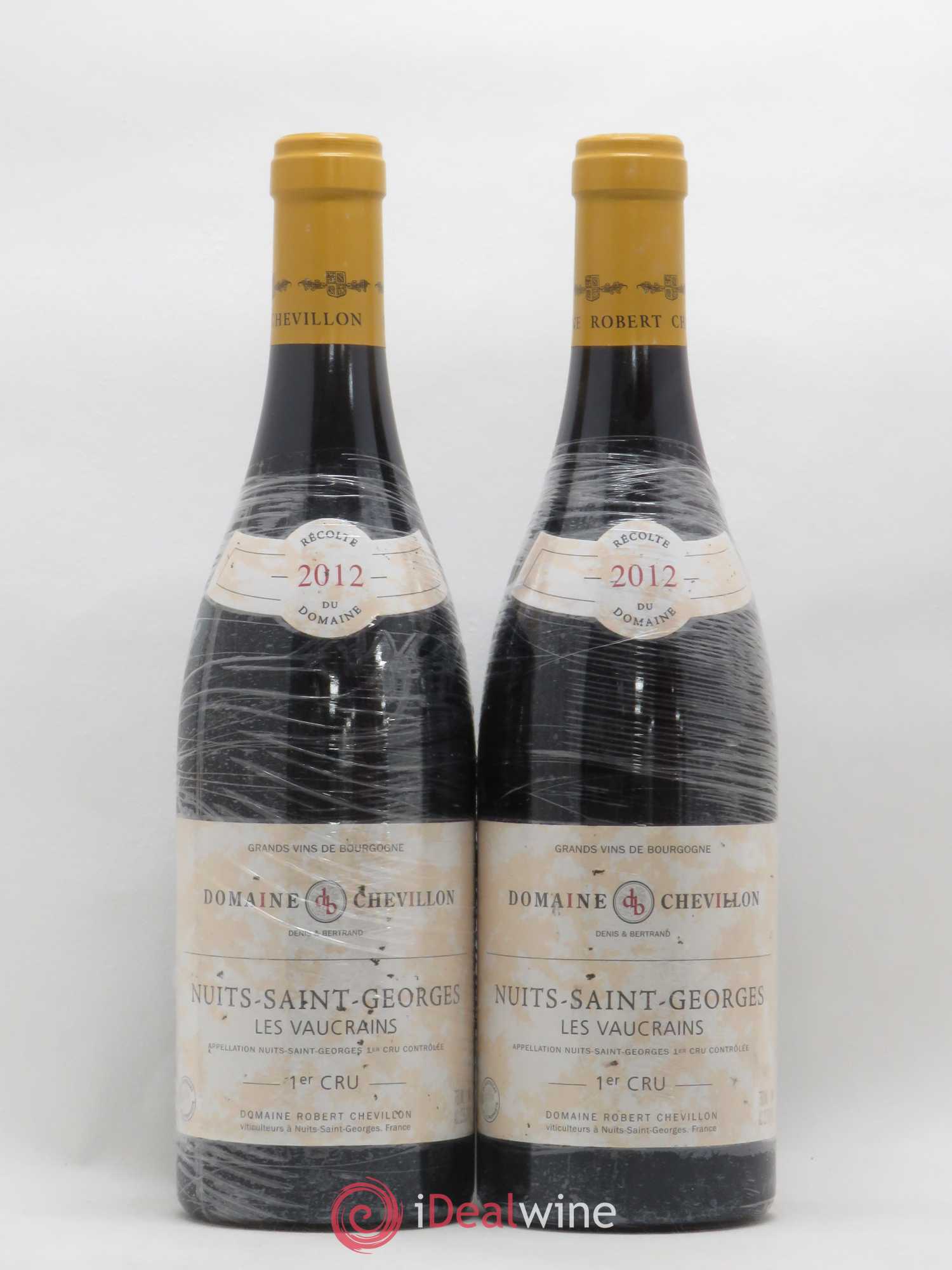 Nuits-Saint-Georges 1er Cru Les Vaucrains Robert Chevillon 2012 - Lot de 2 bouteilles - 0
