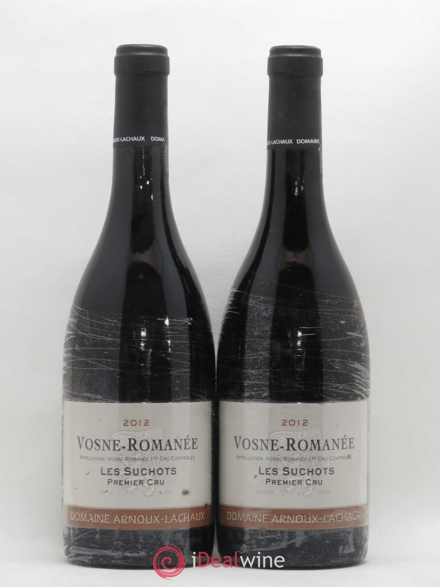 Vosne-Romanée 1er Cru Les Suchots Arnoux-Lachaux (Domaine) 2012 - Lot de 2 bouteilles - 0